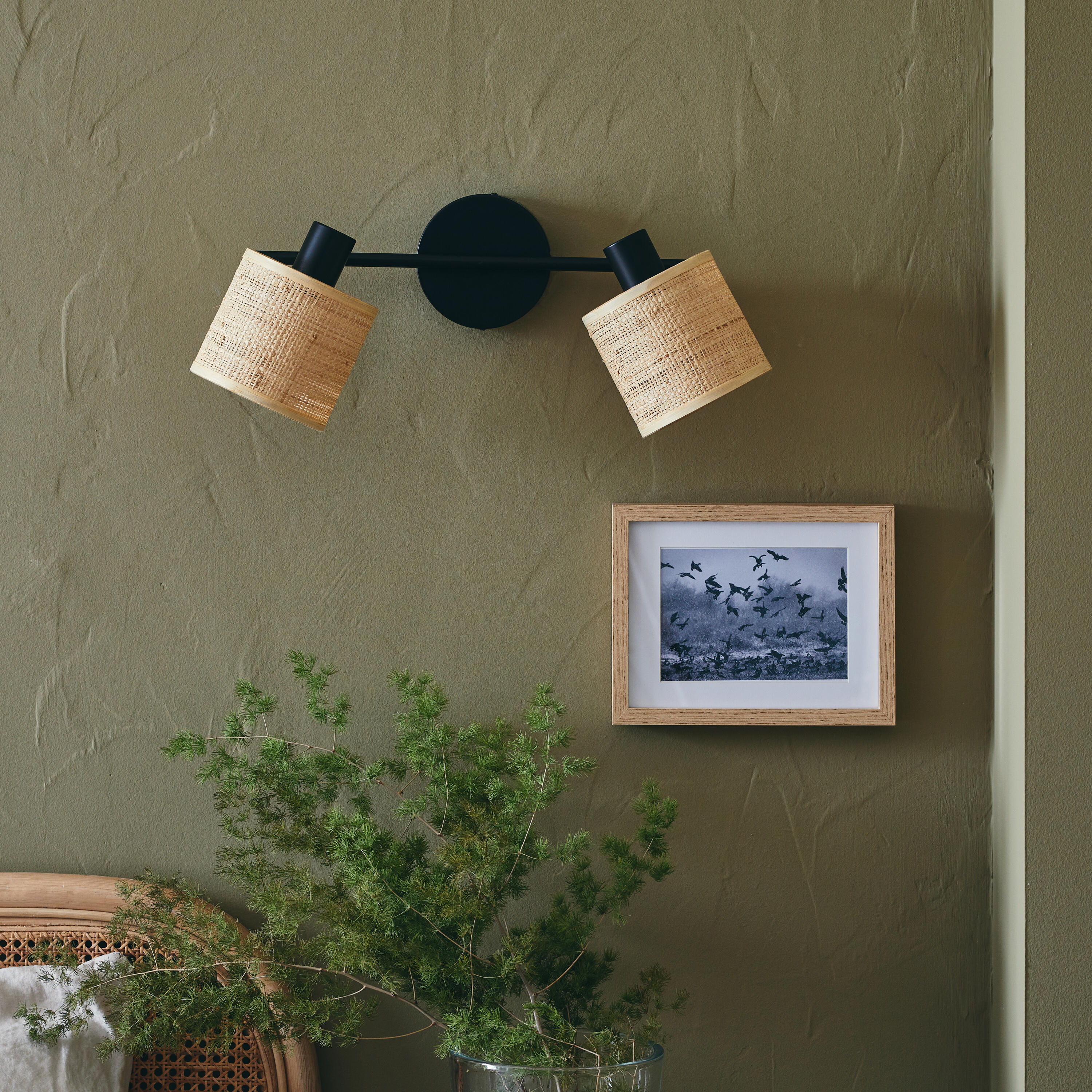 Foco decorativo INSPIRE CARVI 2 luzes 50 cm metal - 7