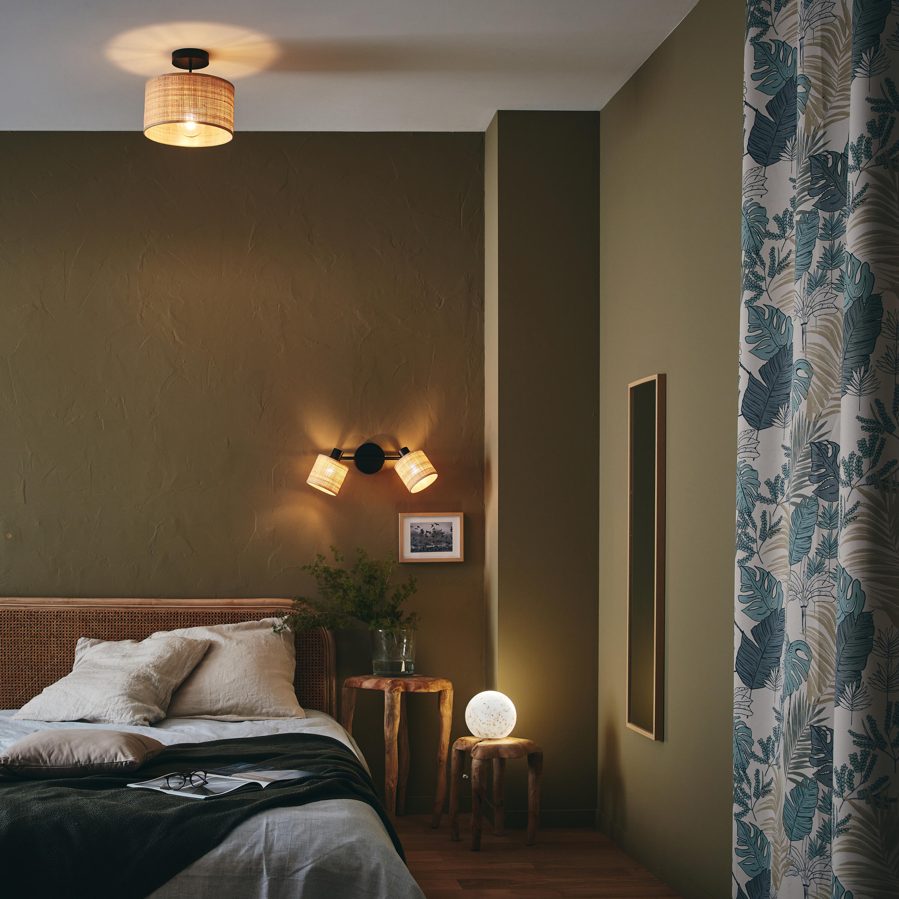 Foco decorativo INSPIRE CARVI 2 luzes 50 cm metal - 13