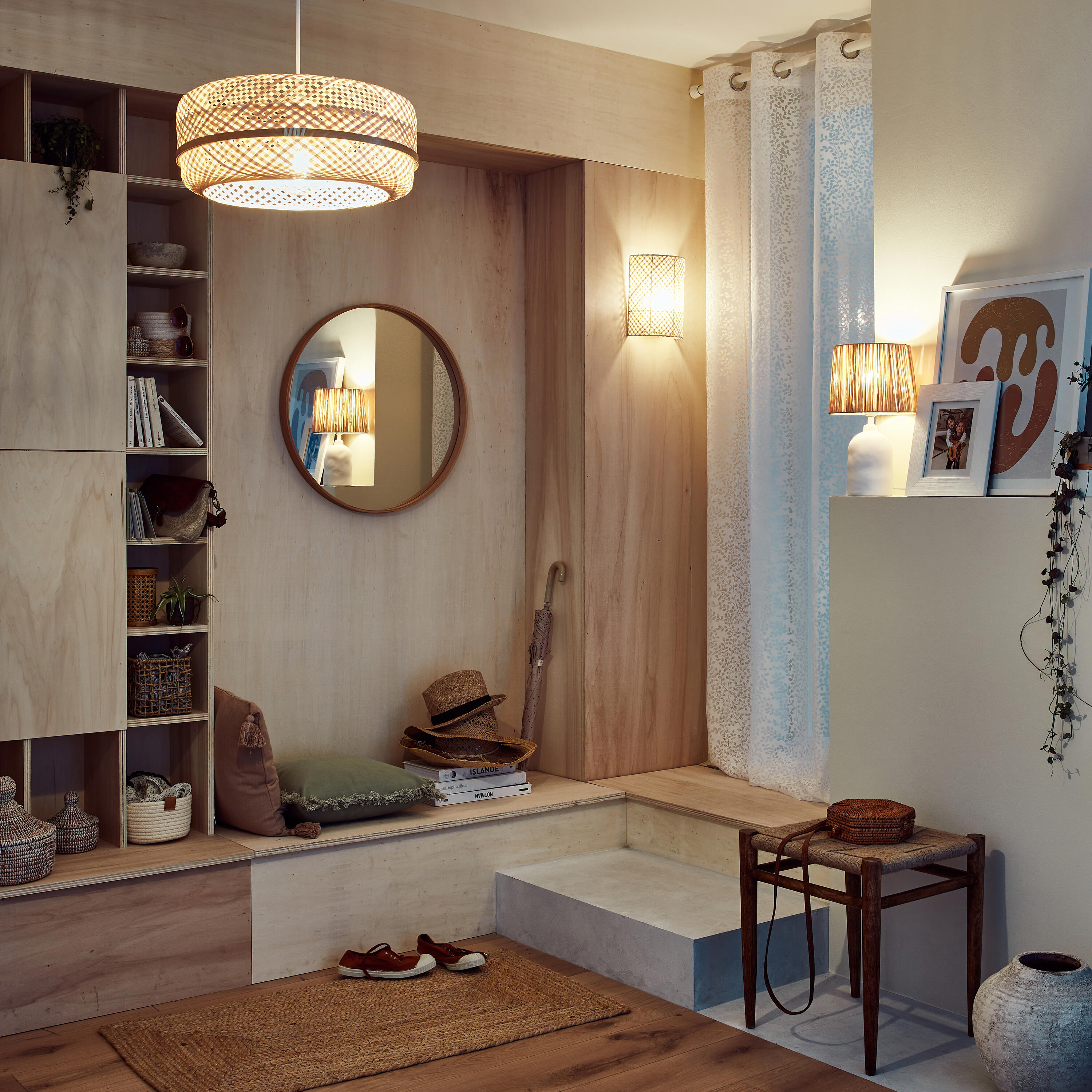 Fronha de almofada Bryan 45x45cm havana Inspire - 20