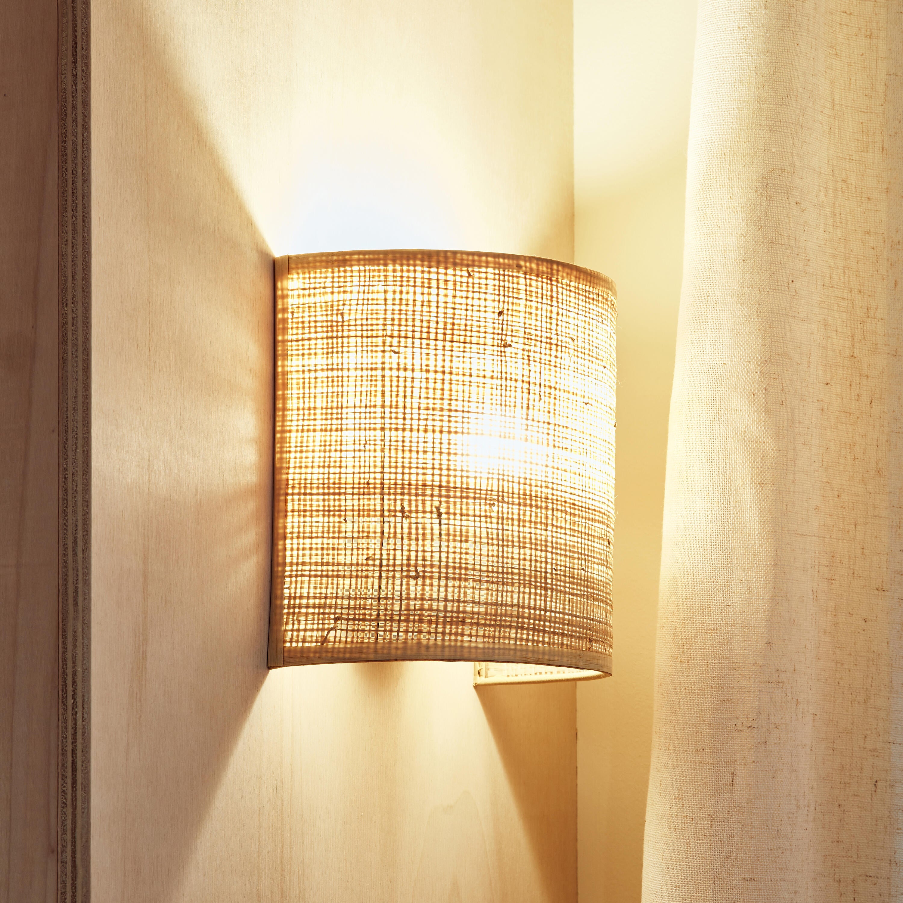 Kinkiet Carvi raffia E27 Inspire - 7