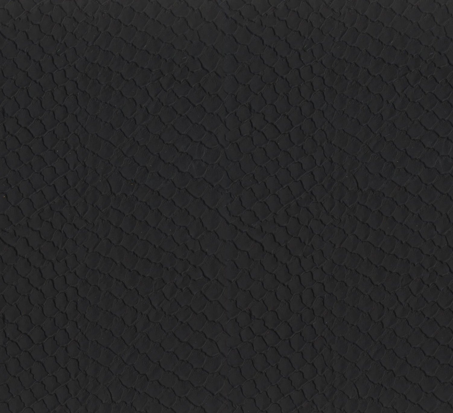 Tela al corte tapicería imitación piel ecaille negro ancho 140 cm