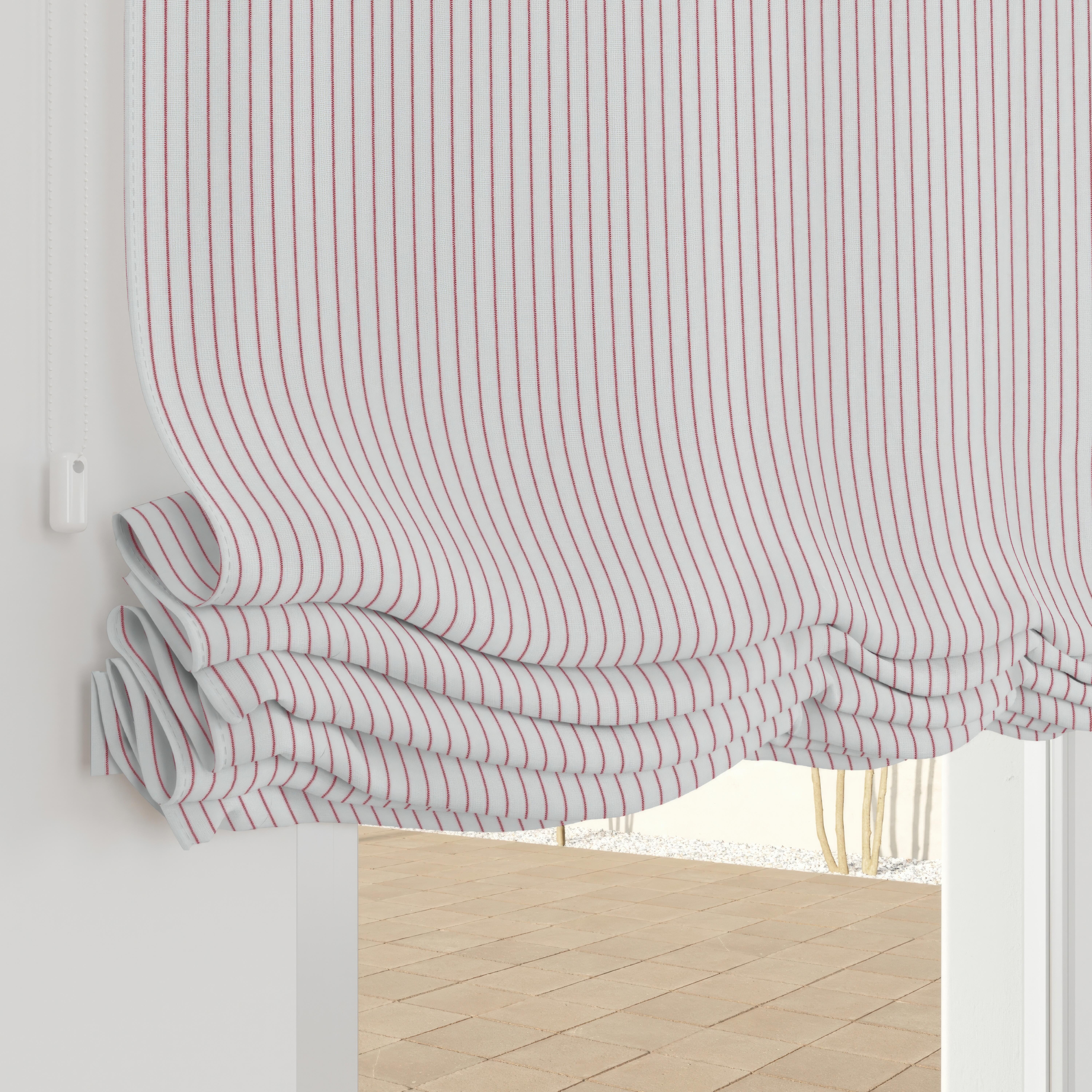 Heichkell Visillo Con Diseño De Rayas, Semitransparente, Puerta Corta, Con Cordón, Para Cocina, Comedor, Color Gris, Alto X Ancho 45 X 90 Cm