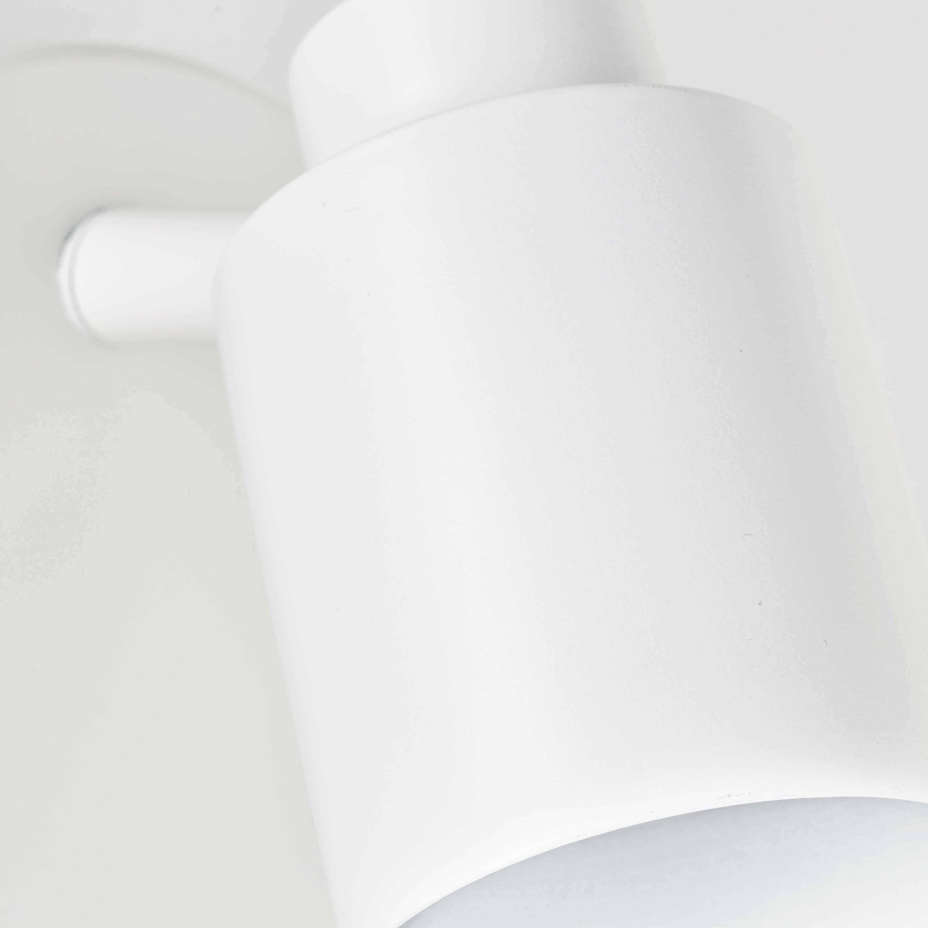 Foco decorativo sem lâmpada Tekla Inspire GU10 1 luz pintado branco - 6