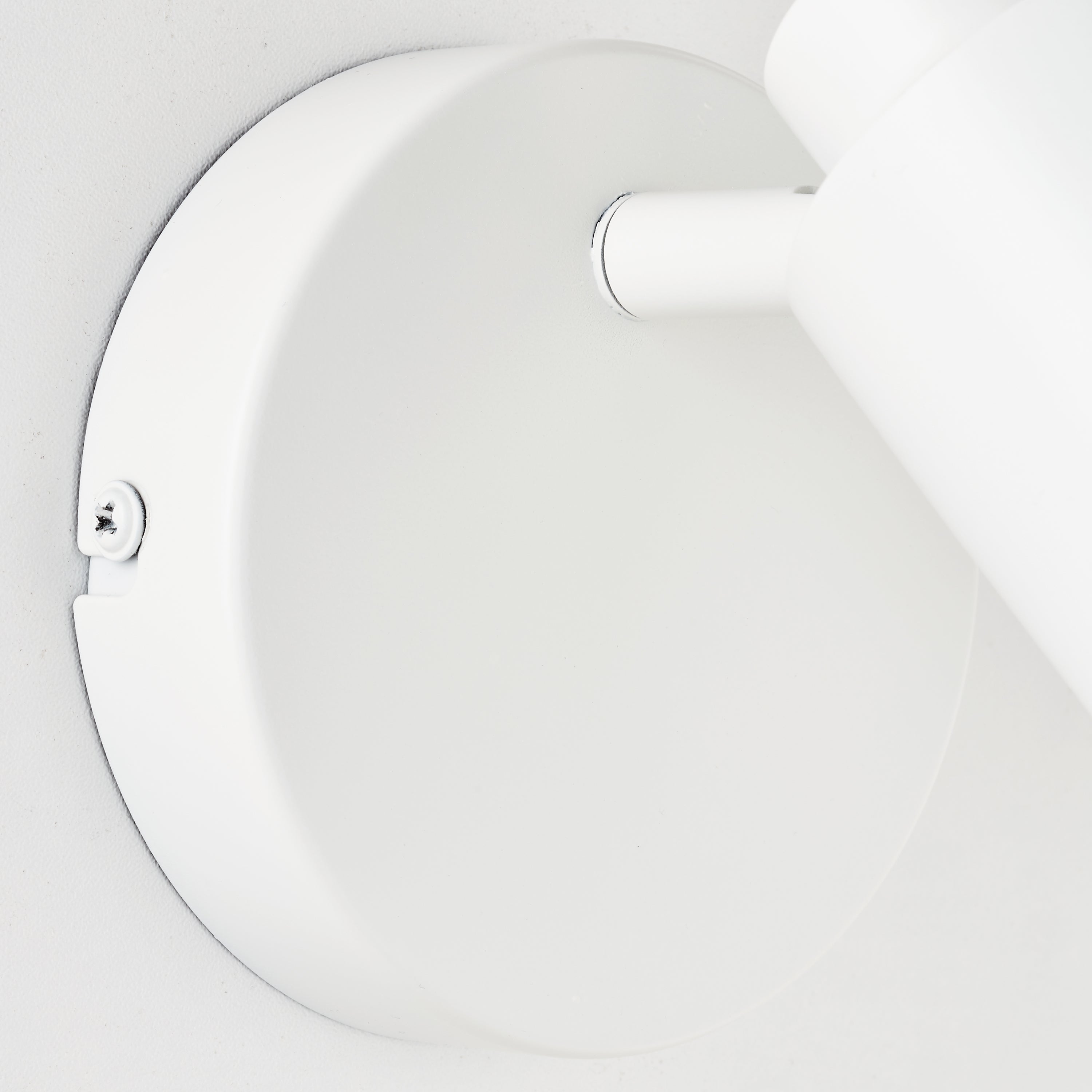 Foco decorativo sem lâmpada Tekla Inspire GU10 1 luz pintado branco - 4