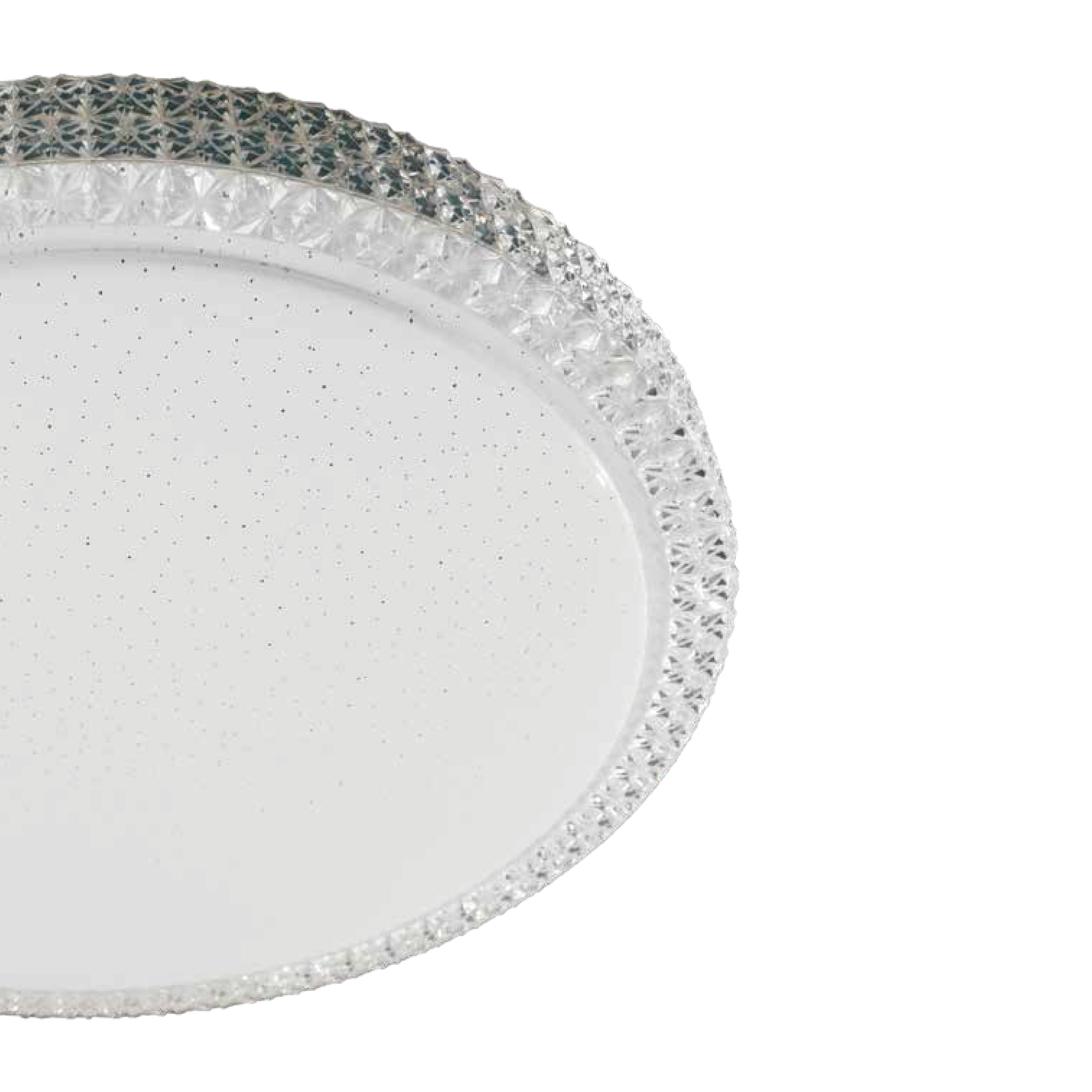 Plafonnier LED intégrée Diamond, 4400lm, variation de blancs, INSPIRE D.50 cm - 6