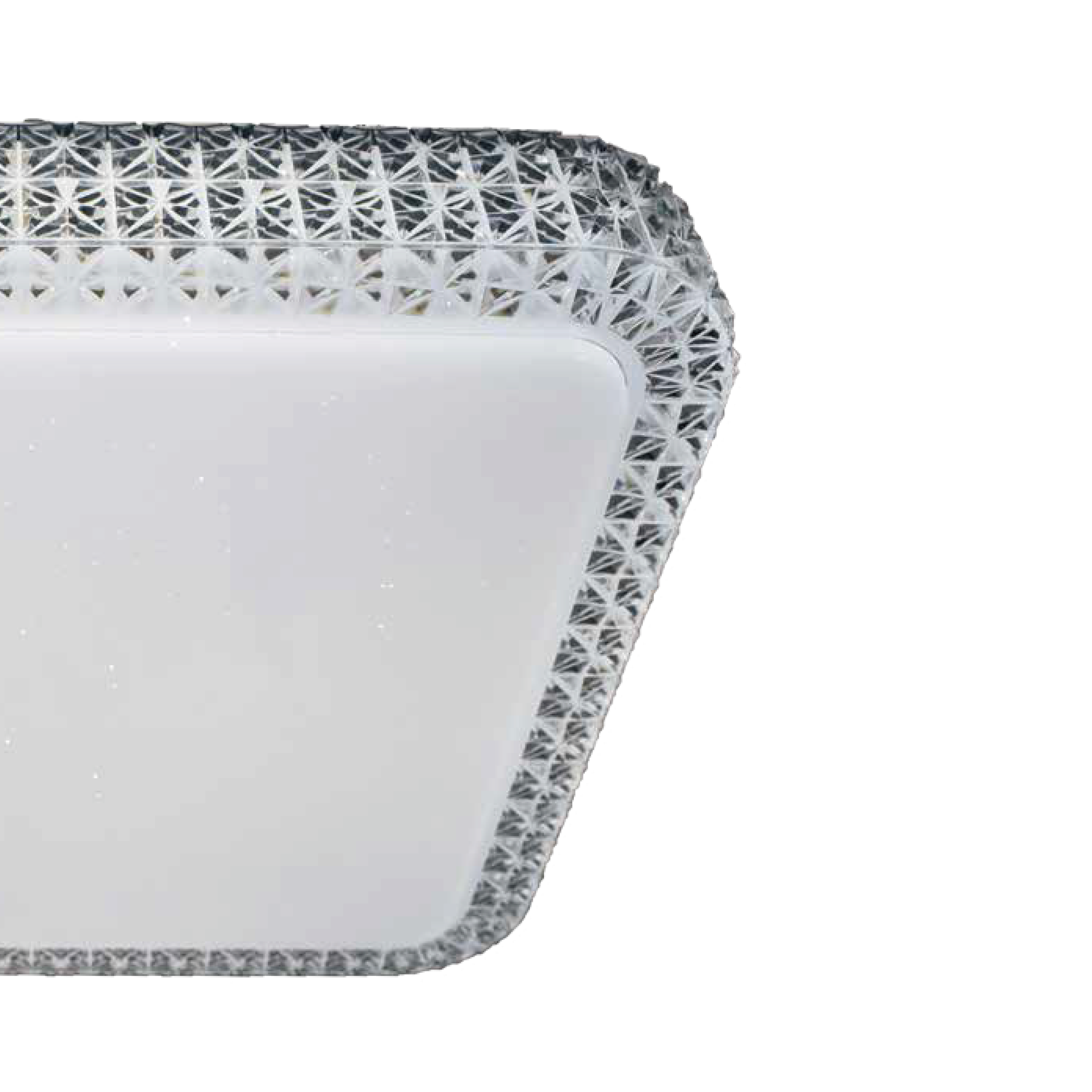 Plafon Diamond biały kwadrat śr. 40 cm LED Inspire - 6