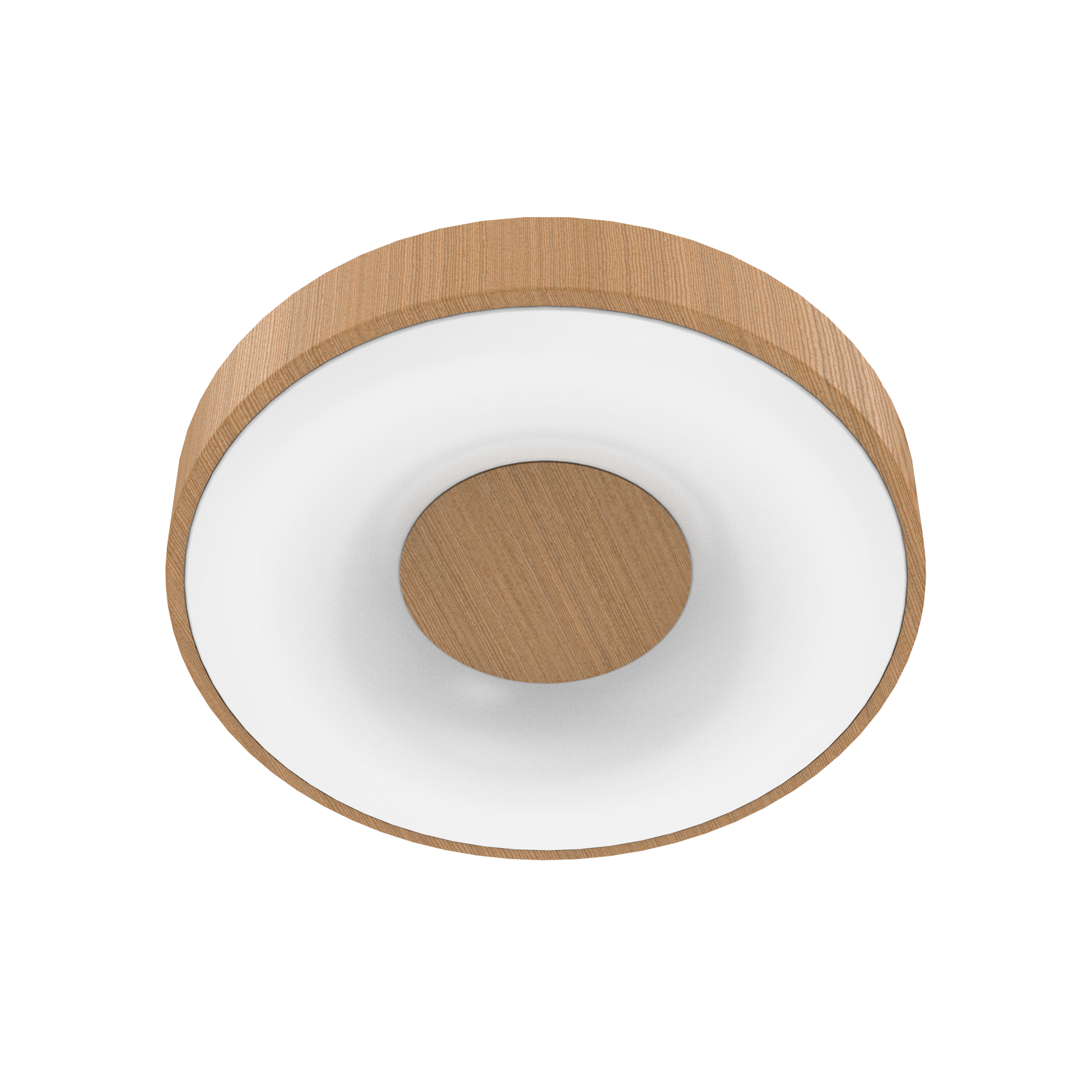 Plafonnier LED Piazo bois, variation de lumière, D.38cm INSPIRE - 6