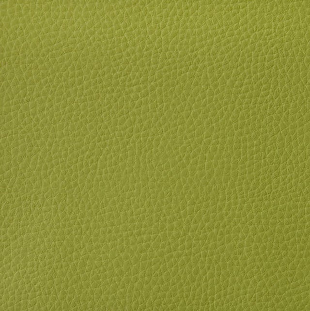 Tela al corte tapicería imitación piel Cannes verde ancho 140 cm