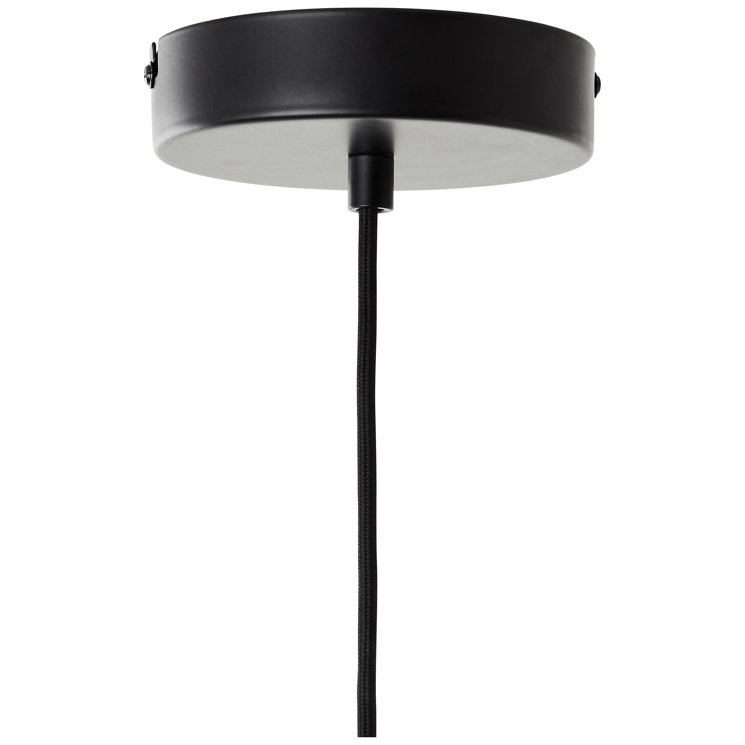 Lámpara de techo colgante de acero negra 30 cm Galati INSPIRE 1 luz E27 con altura regulable. Altura máxima 120 cm - 9
