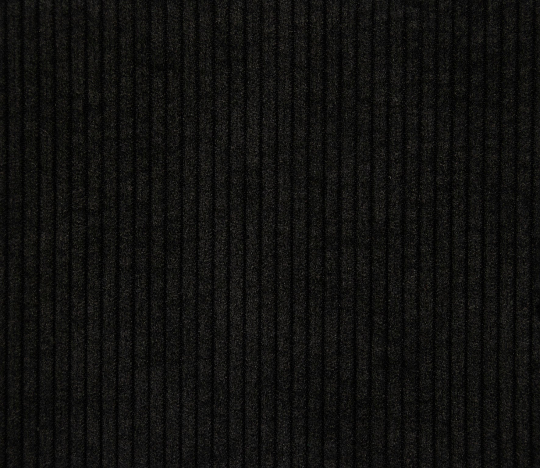 Tela al corte tapicería canalé butterfly negro ancho 140 cm