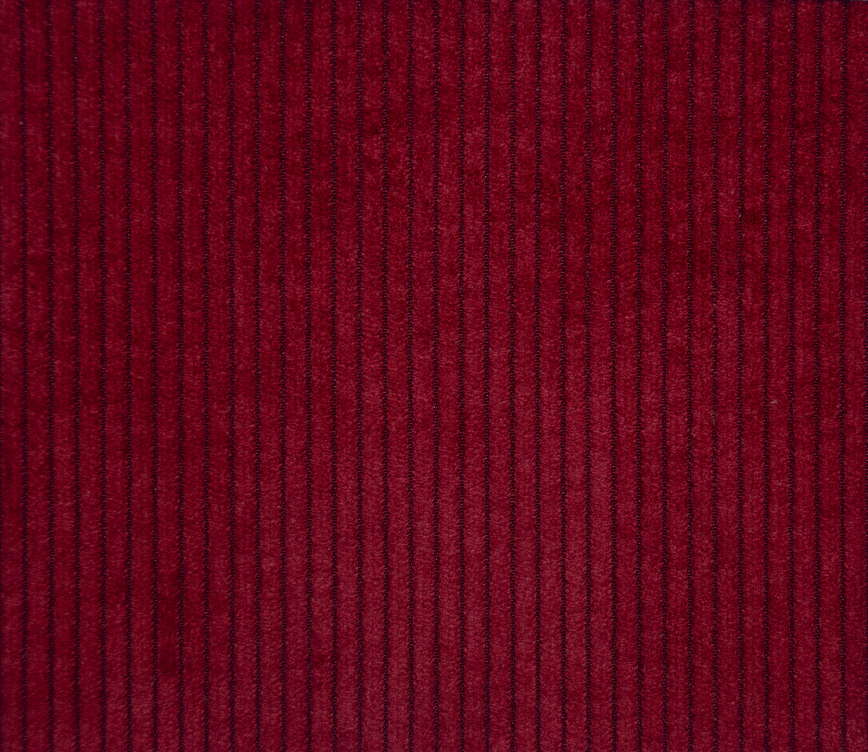 Tela al corte tapicería canalé butterfly rojo ancho 140 cm