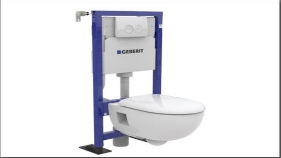 Fonctionnalités inégalables du Bati support autoportant GEBERIT