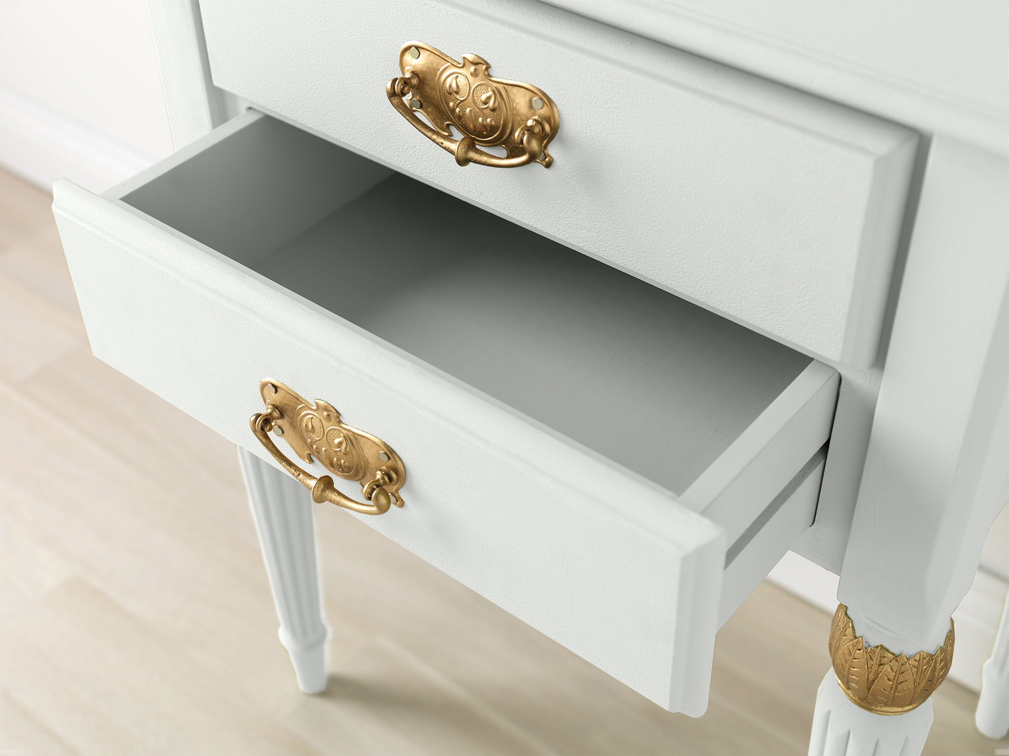 Pintura Chalky para muebles 750ml+25% gratis blanco tiza - 10