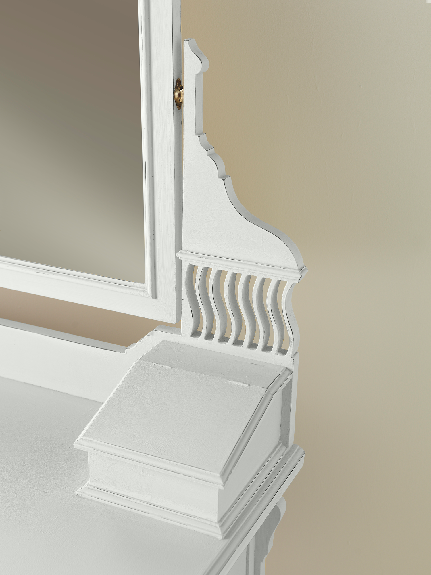 Pintura Chalky para muebles 750ml+25% gratis blanco tiza - 3