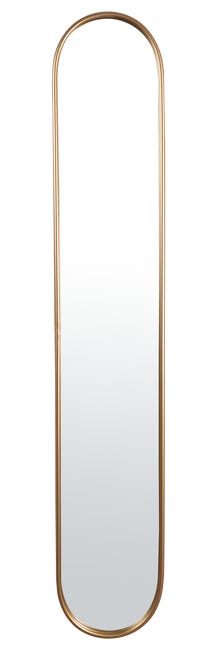 Miroir ovale avec cadre doré 50x80 cm SEOUL Miroir ovale avec cadre doré 50x80 cm SEOUL