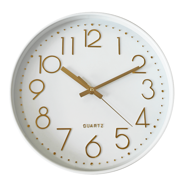 Horloge Color EMDE blanc Diam.30.5 cm