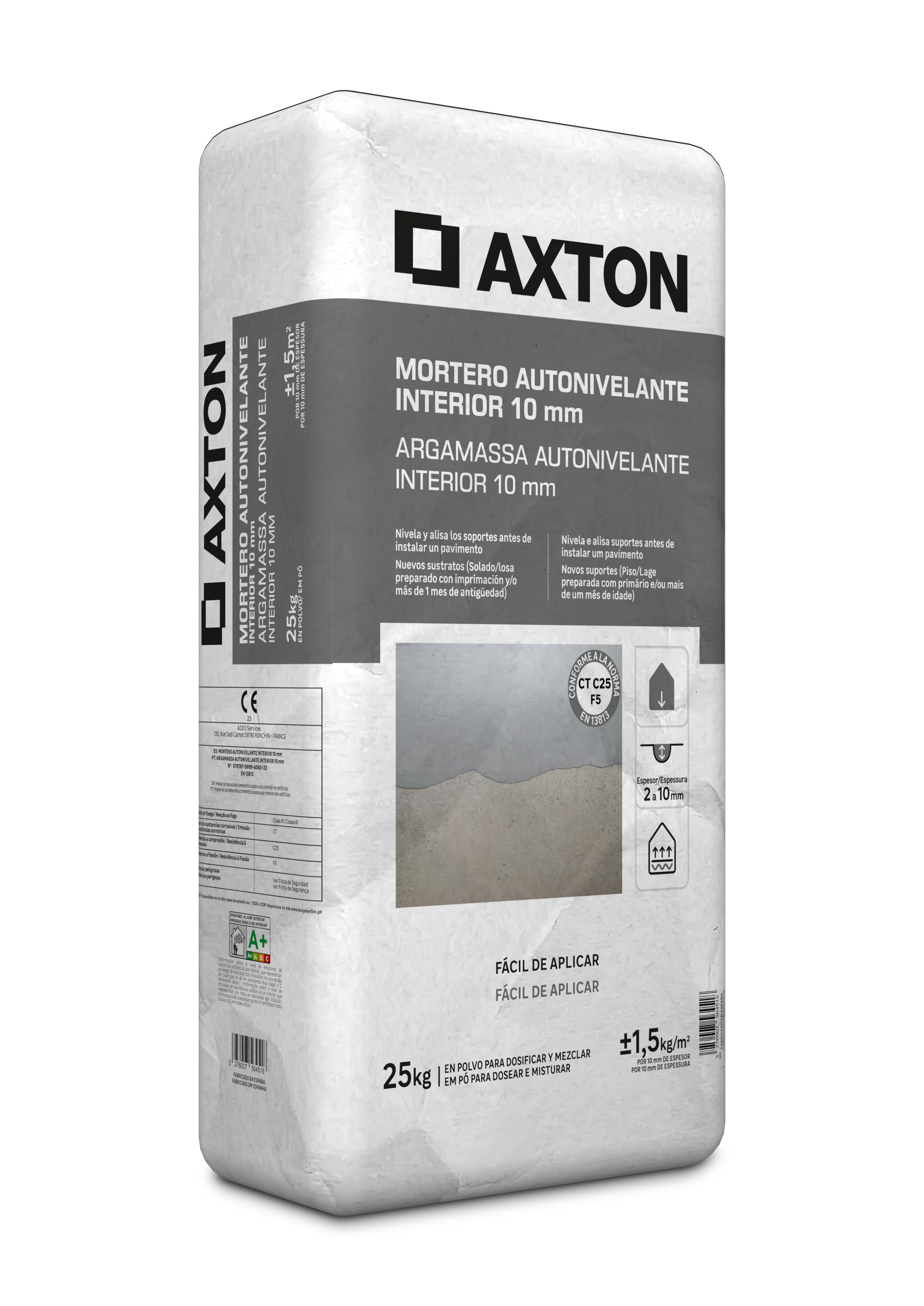 Auto-nivelante AXTON  para interior - 4