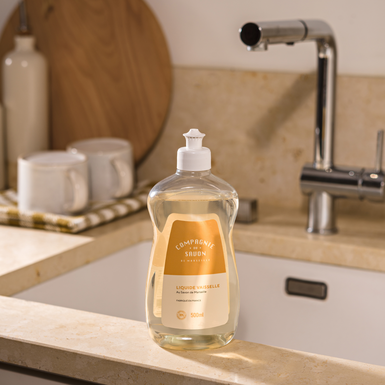 Savon de Marseille COMPAGNIE DU SAVON DE MARSEILLE Liquide vaisselle, 0.5L - 2