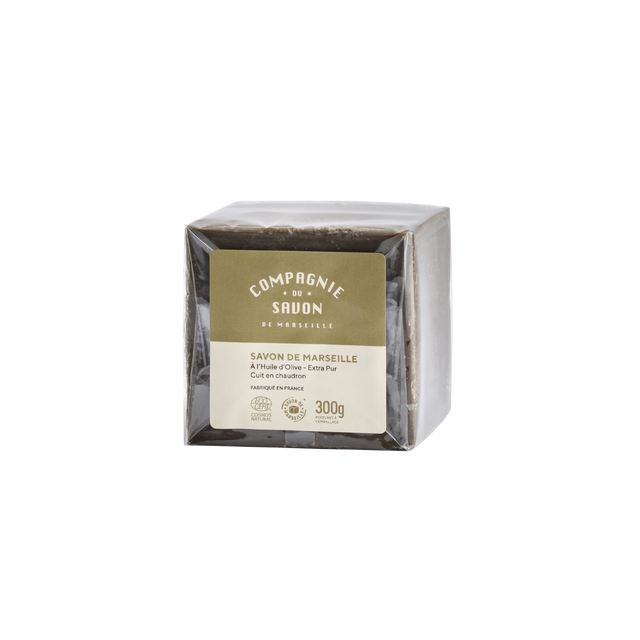 Savon de Marseille COMPAGNIE DU SAVON DE MARSEILLE Cube à l'huile d'olive, 300g