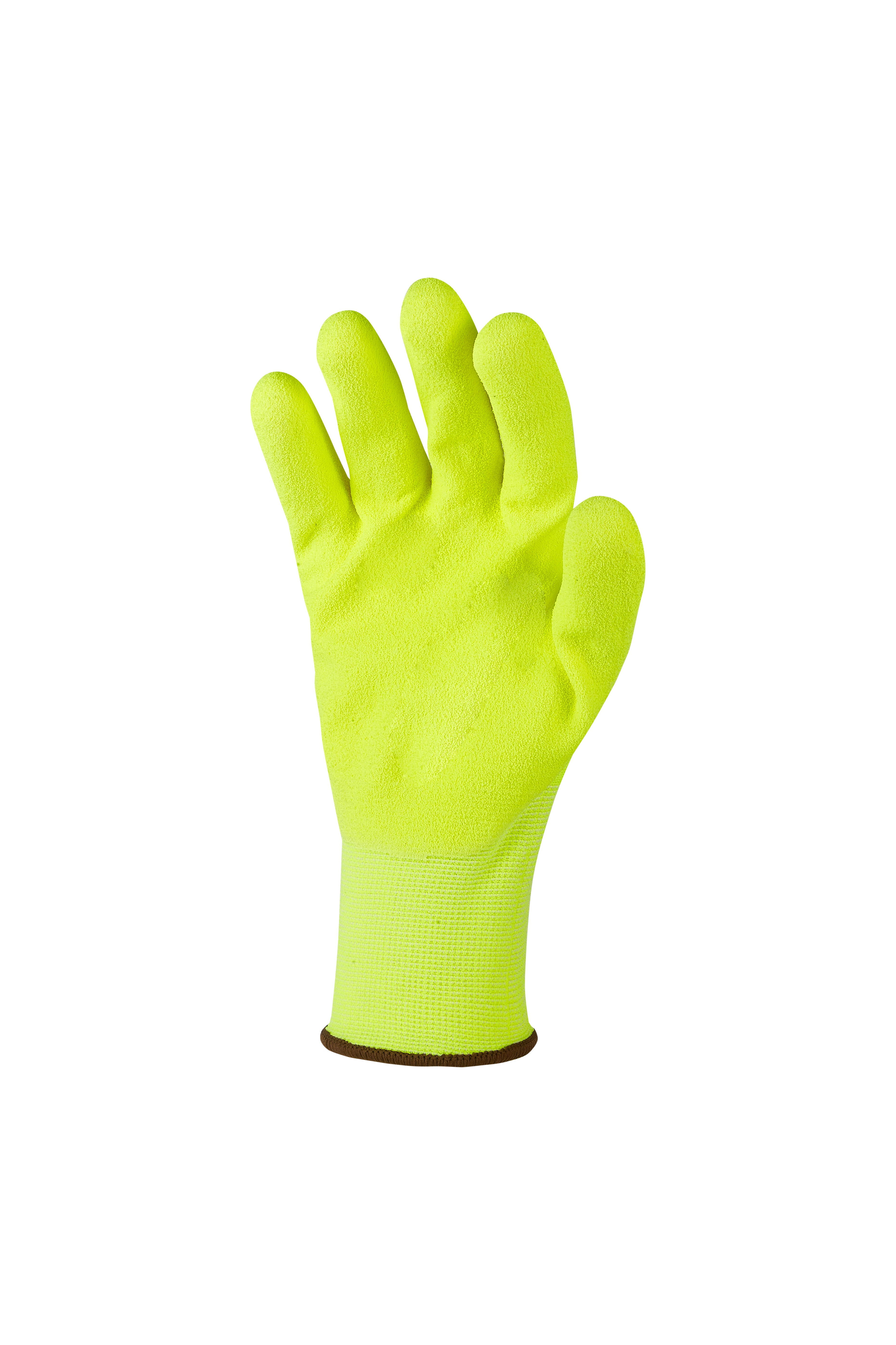 Guantes U POWER ICON T9 amarillo fluorescente - 2