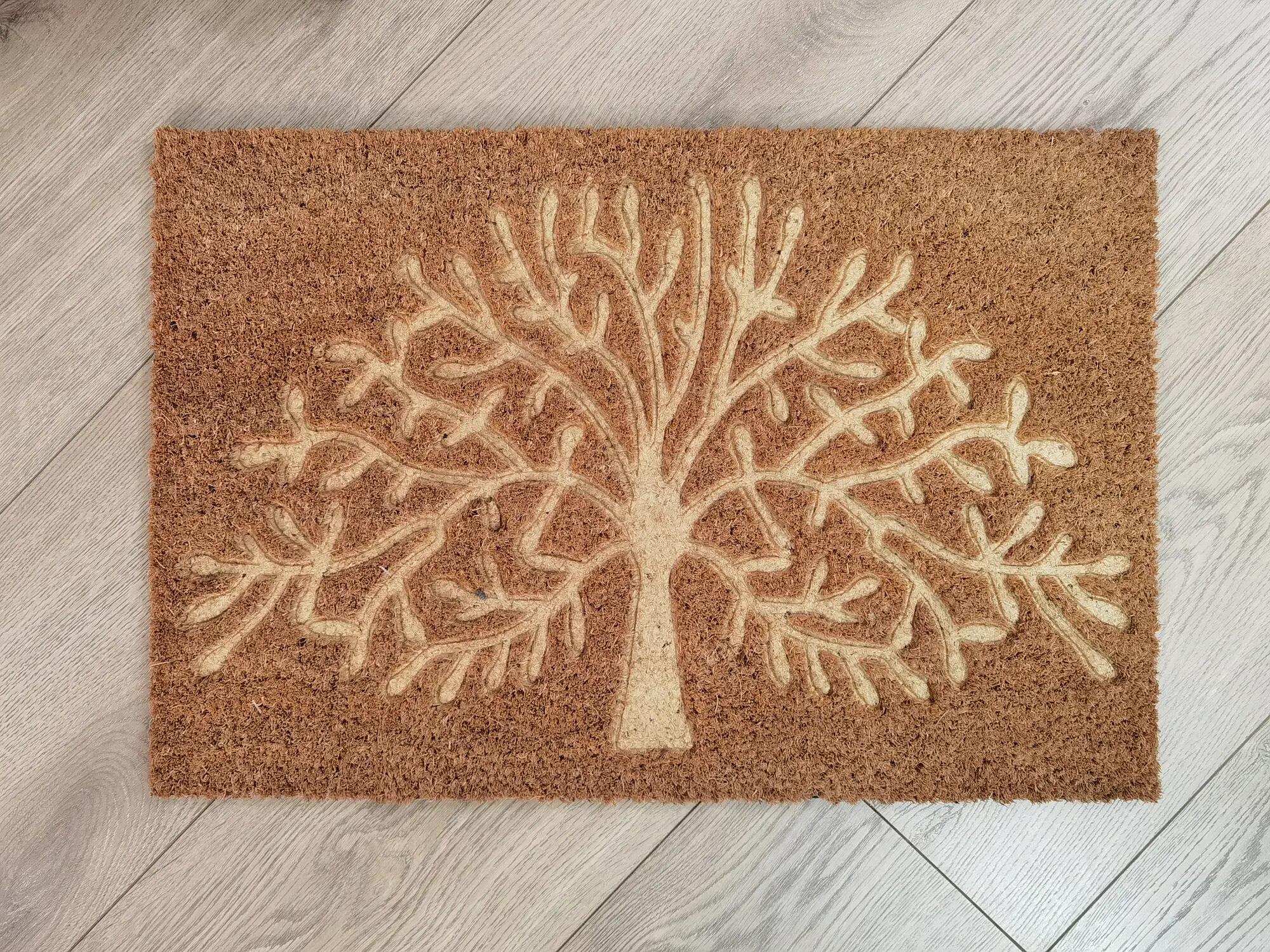 Felpudo coco Vita  marrón 40 x60 cm - 2