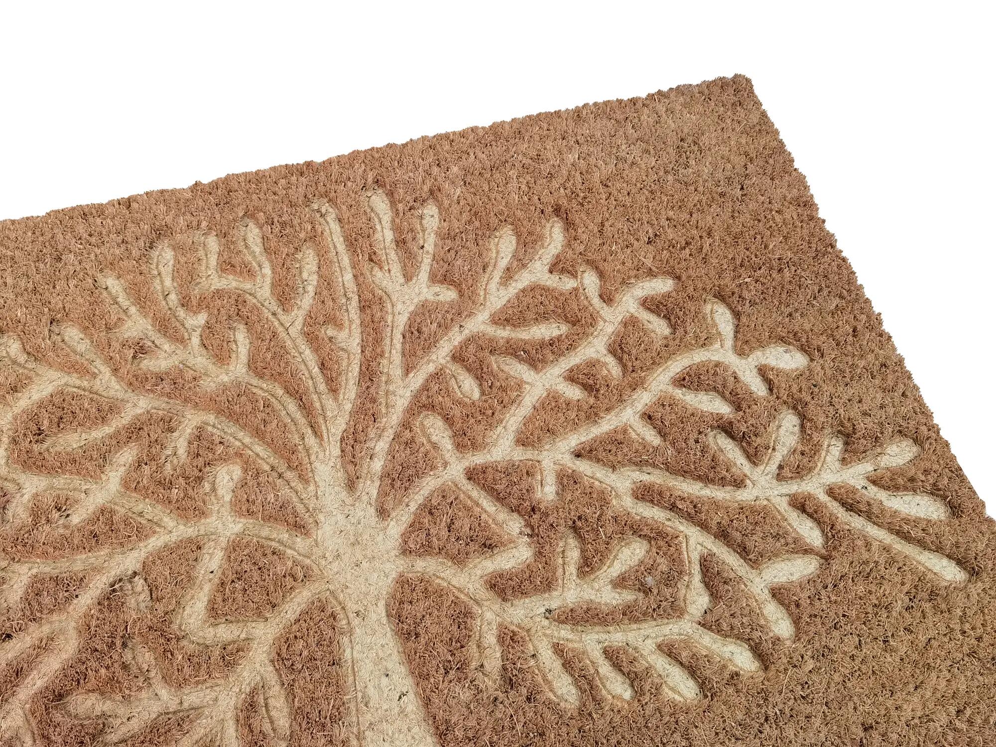 Felpudo coco Vita  marrón 40 x60 cm - 4