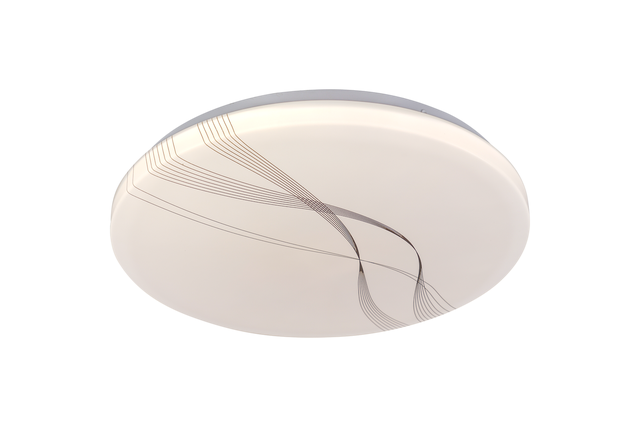 Plafoniera LED Mila Ø 48 cm bianco IP20 bianco naturale, 4200 lumen NOVECENTO