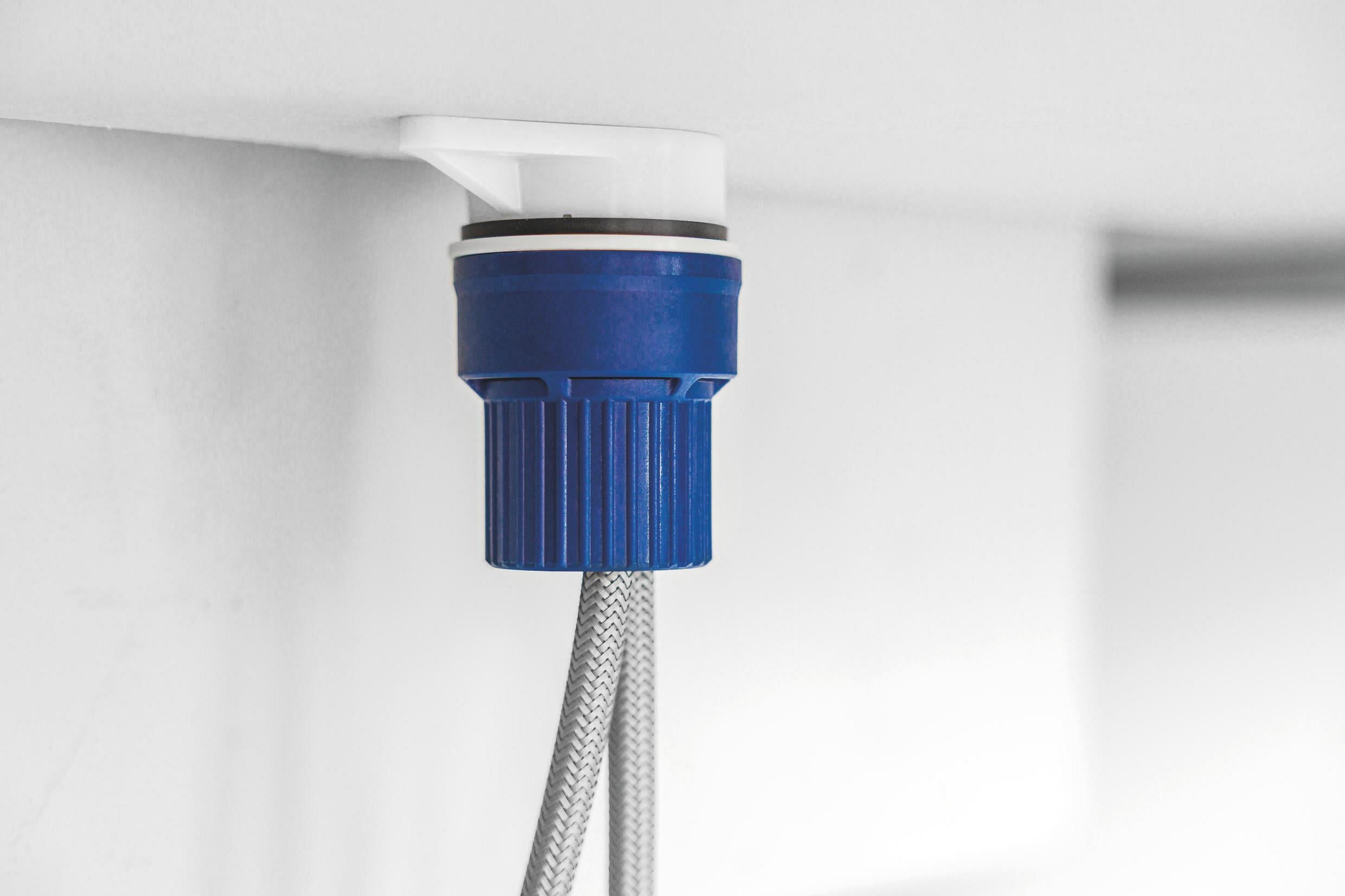 Torneira de bancada cano alto extraível cromada Grohe Start Clova - 6