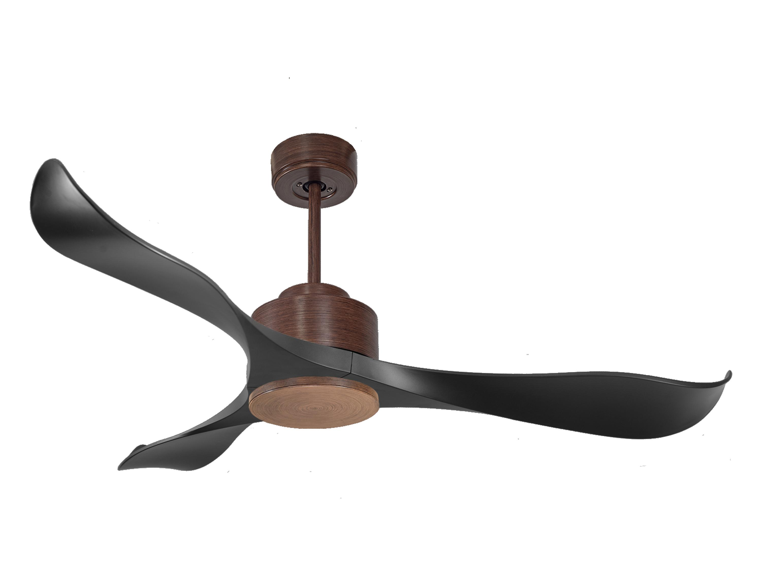 Ventilador de techo sin luz motor dc canada d132 01 16 klassfan marrón 132 cm
