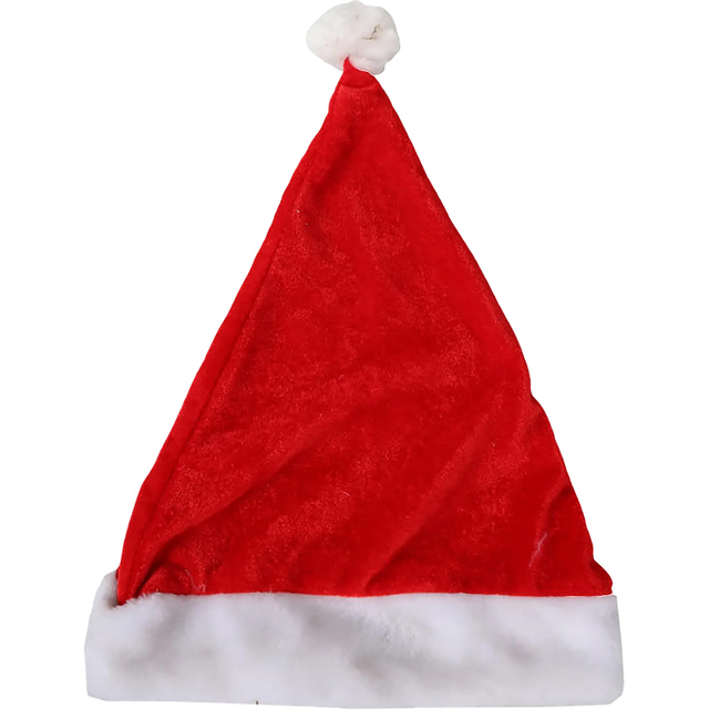 Czapka Świętego Mikołaja czerwona-biała