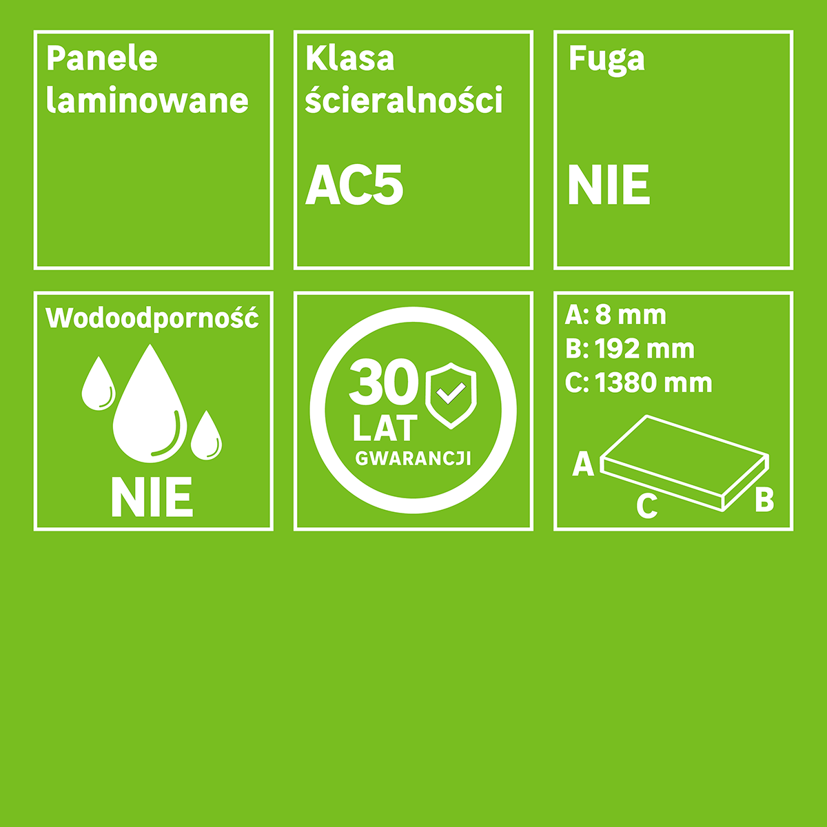 Panele podłogowe laminowane Swiss Krono Dąb Hektor AC5 8 mm - 10