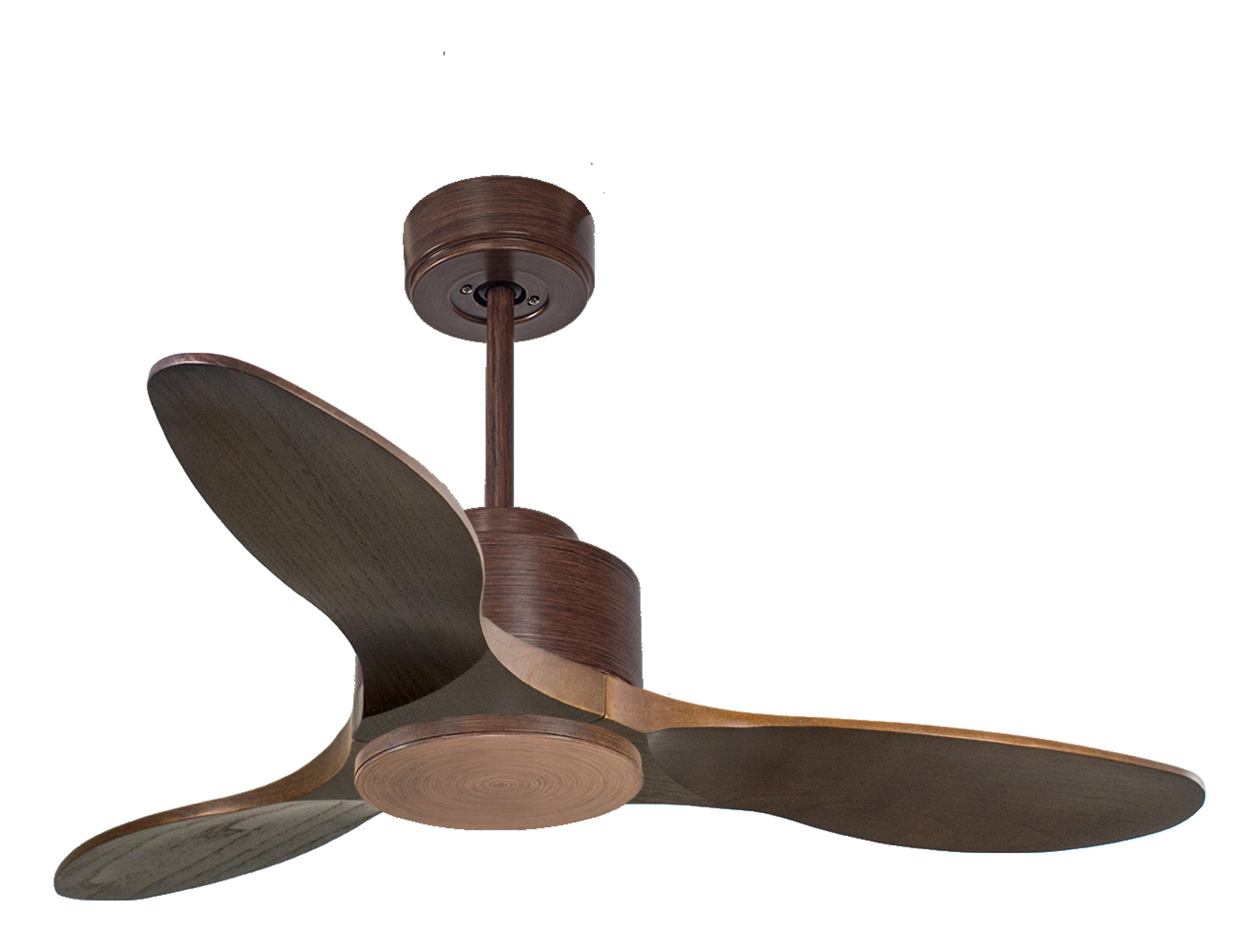 Ventilador de techo sin luz motor dc lima d106 04 16 purline marrón 106 cm