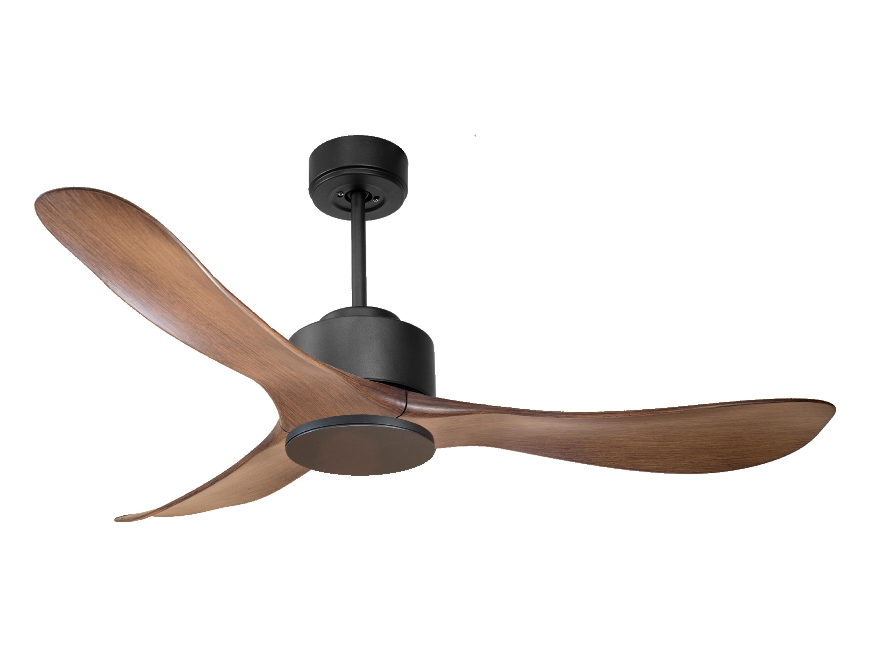 Ventilador de techo sin luz motor dc cora d132 03 11 purline marrón 132 cm