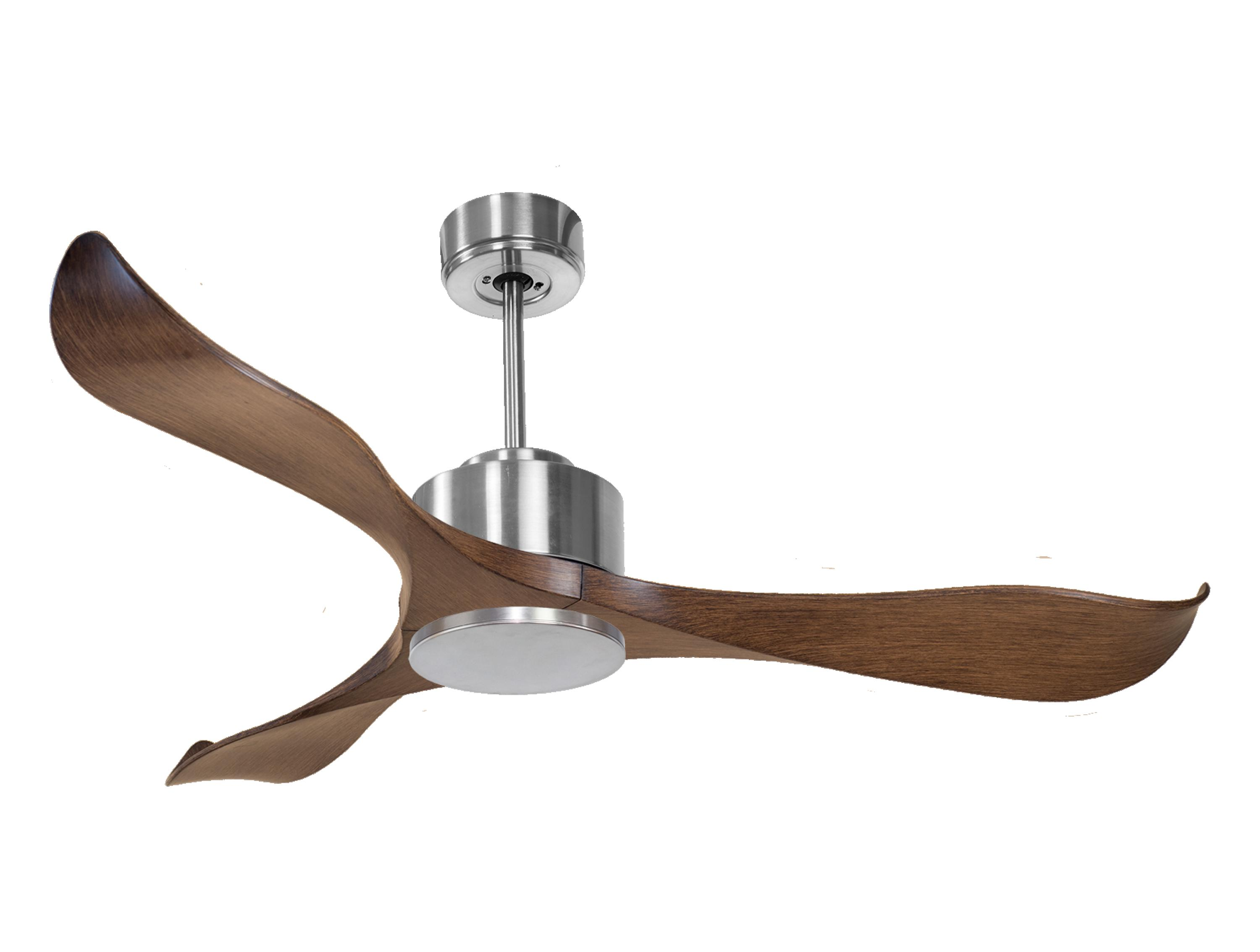 Ventilador de techo sin luz motor dc canada d132 03 17 klassfan plata 132 cm