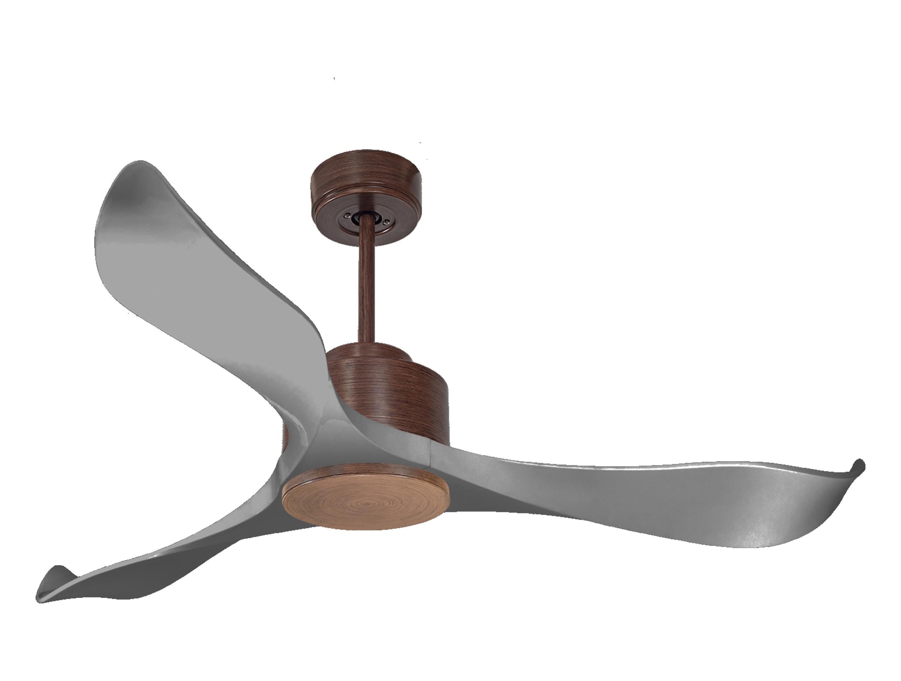 Ventilador de techo sin luz motor dc canada d132 07 16 klassfan marrón 132 cm