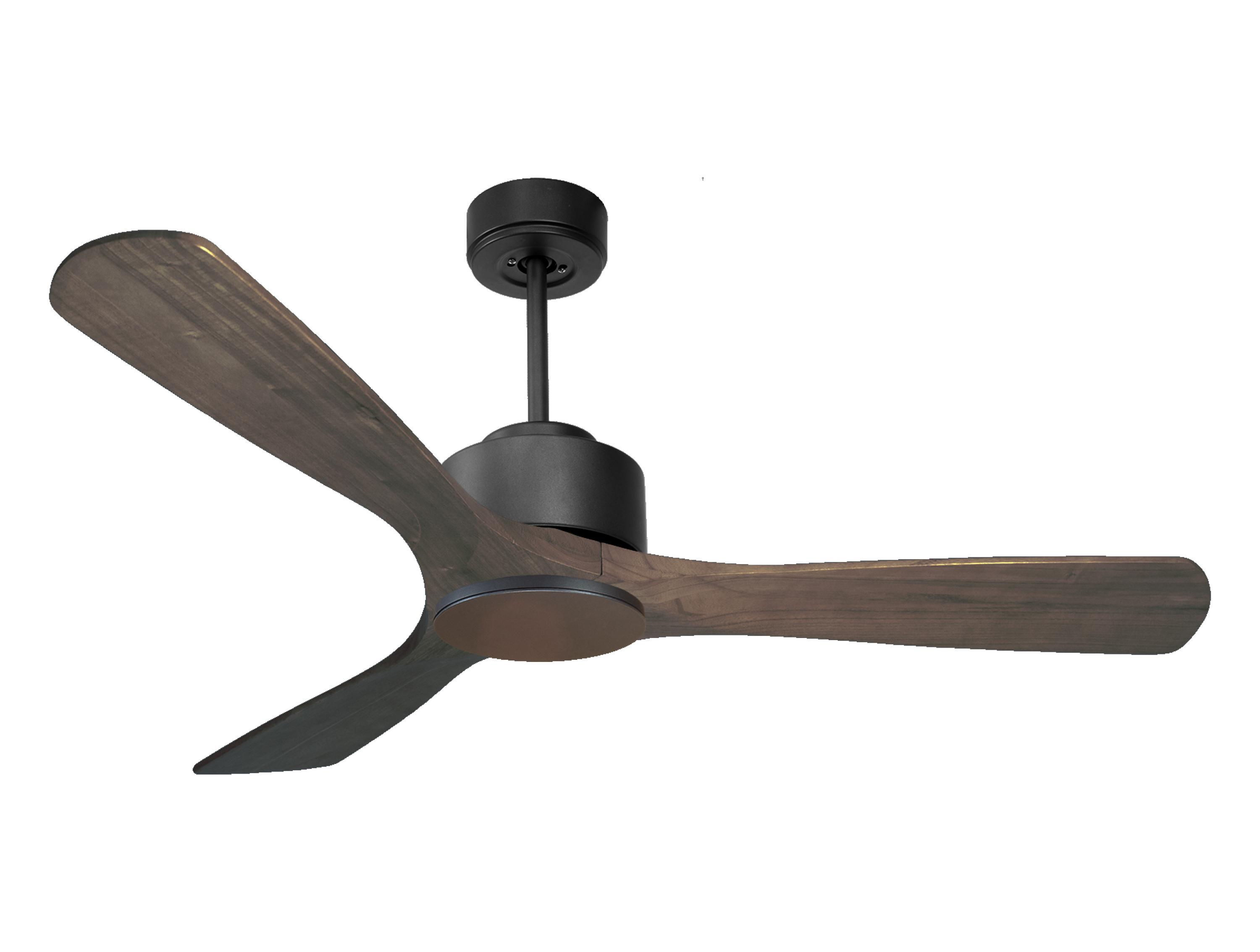 Ventilador de techo sin luz motor dc zafiro d132 04 11 klassfan negro 132 cm