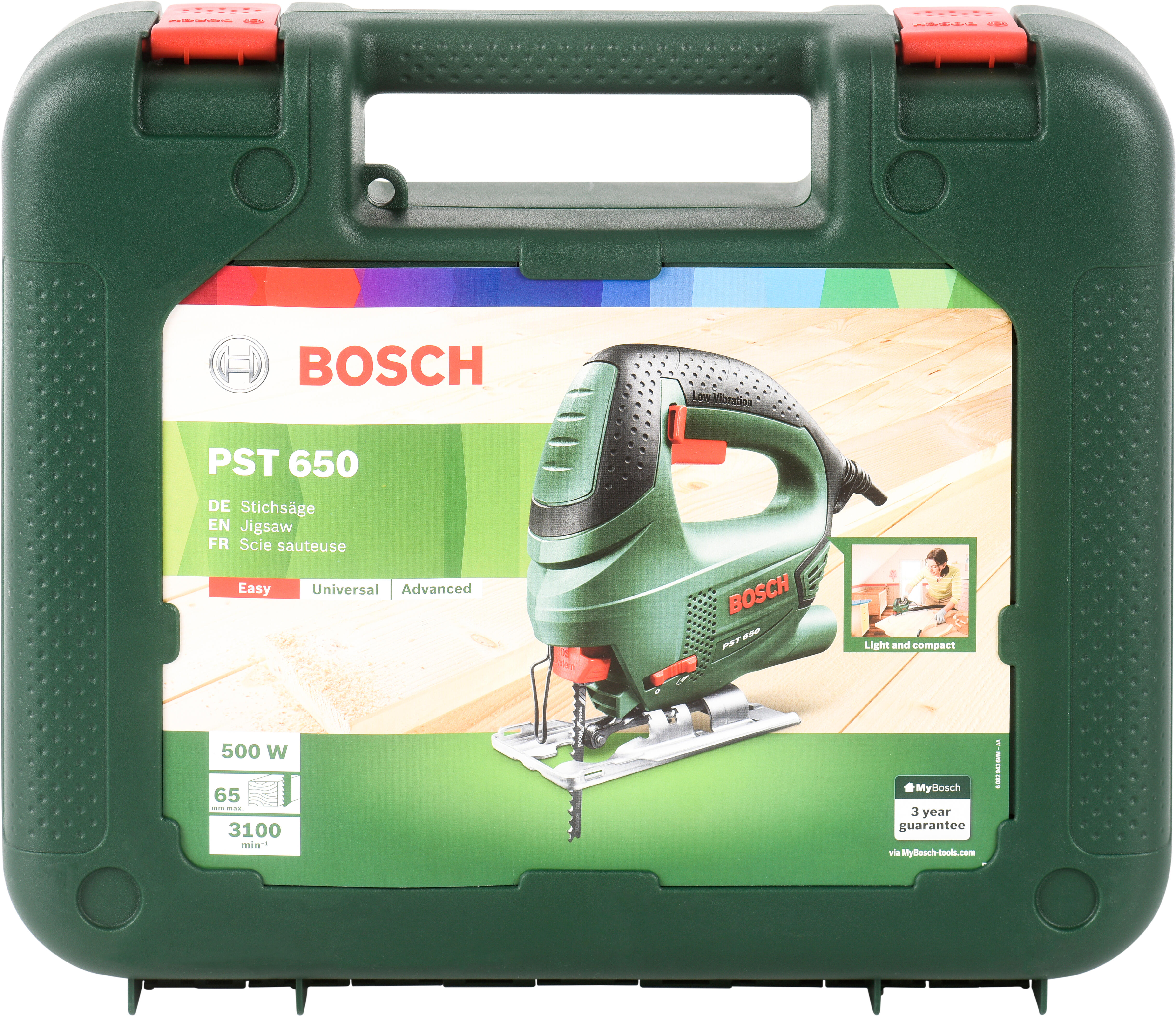 Serra tico-tico 500 W 65mm Bosch PST 650 06033A0700 - 10