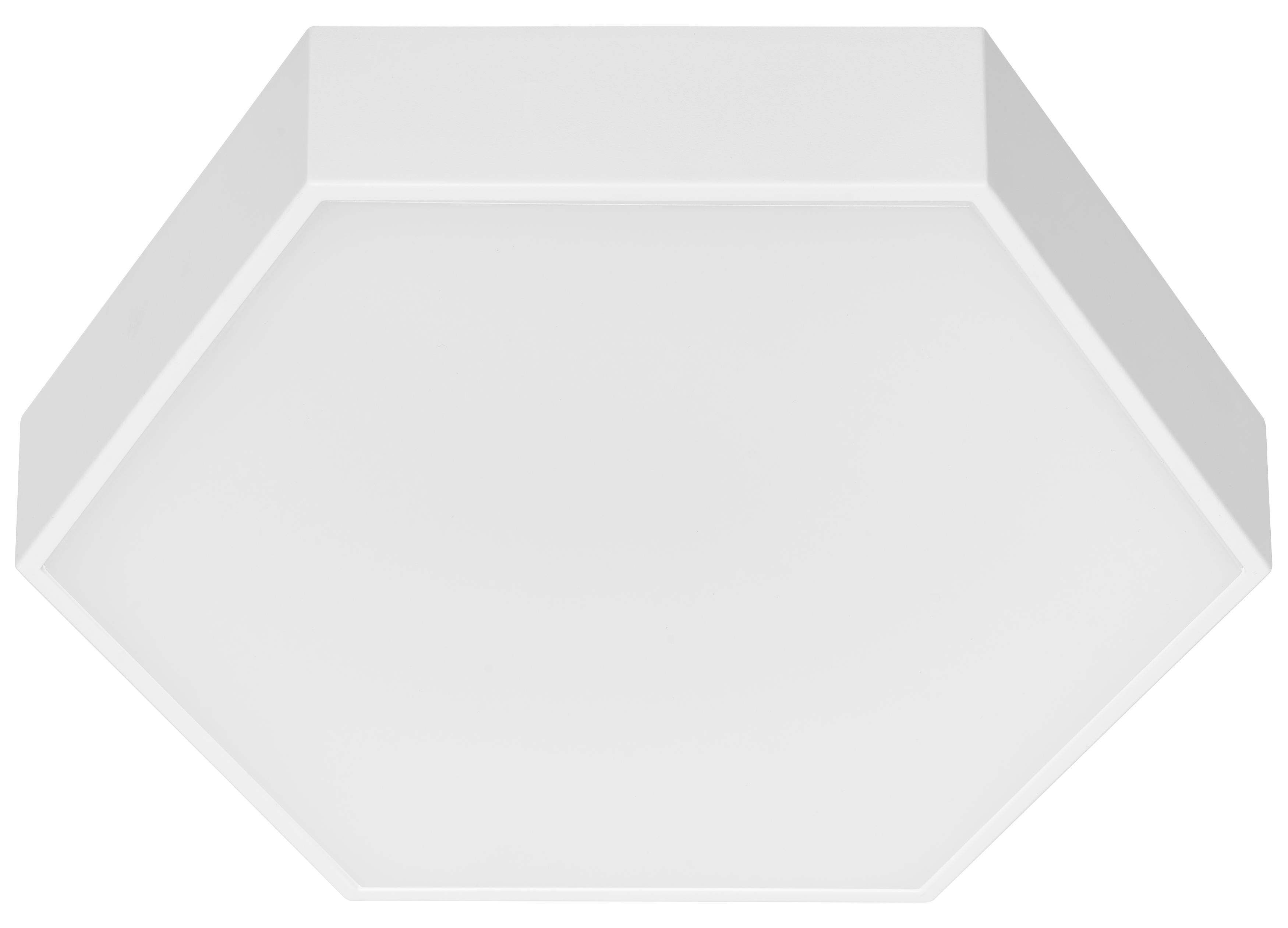 Plafon Gunza biały śr. 25 cm IP44 LED Inspire