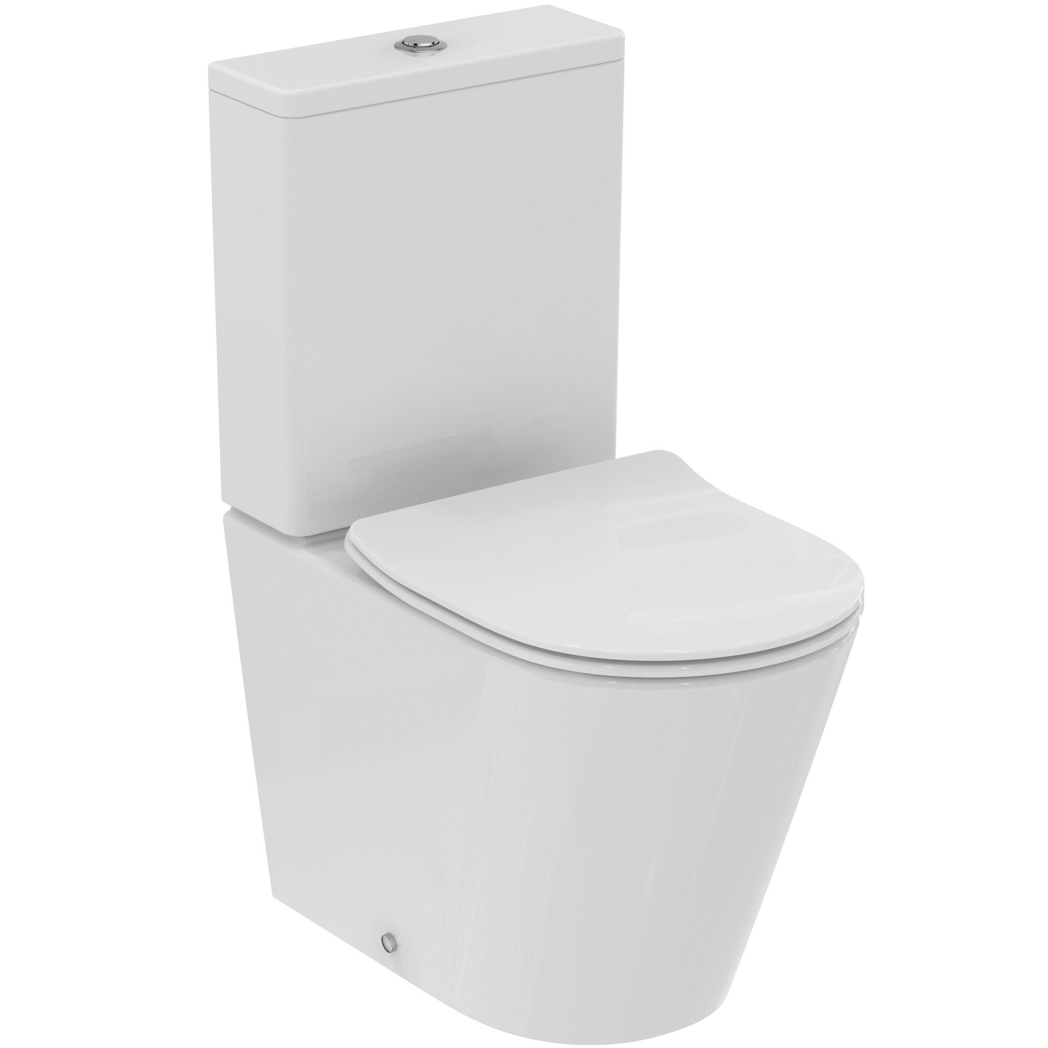 Pack wc ideal standard outline con tapa amortiguada blanco