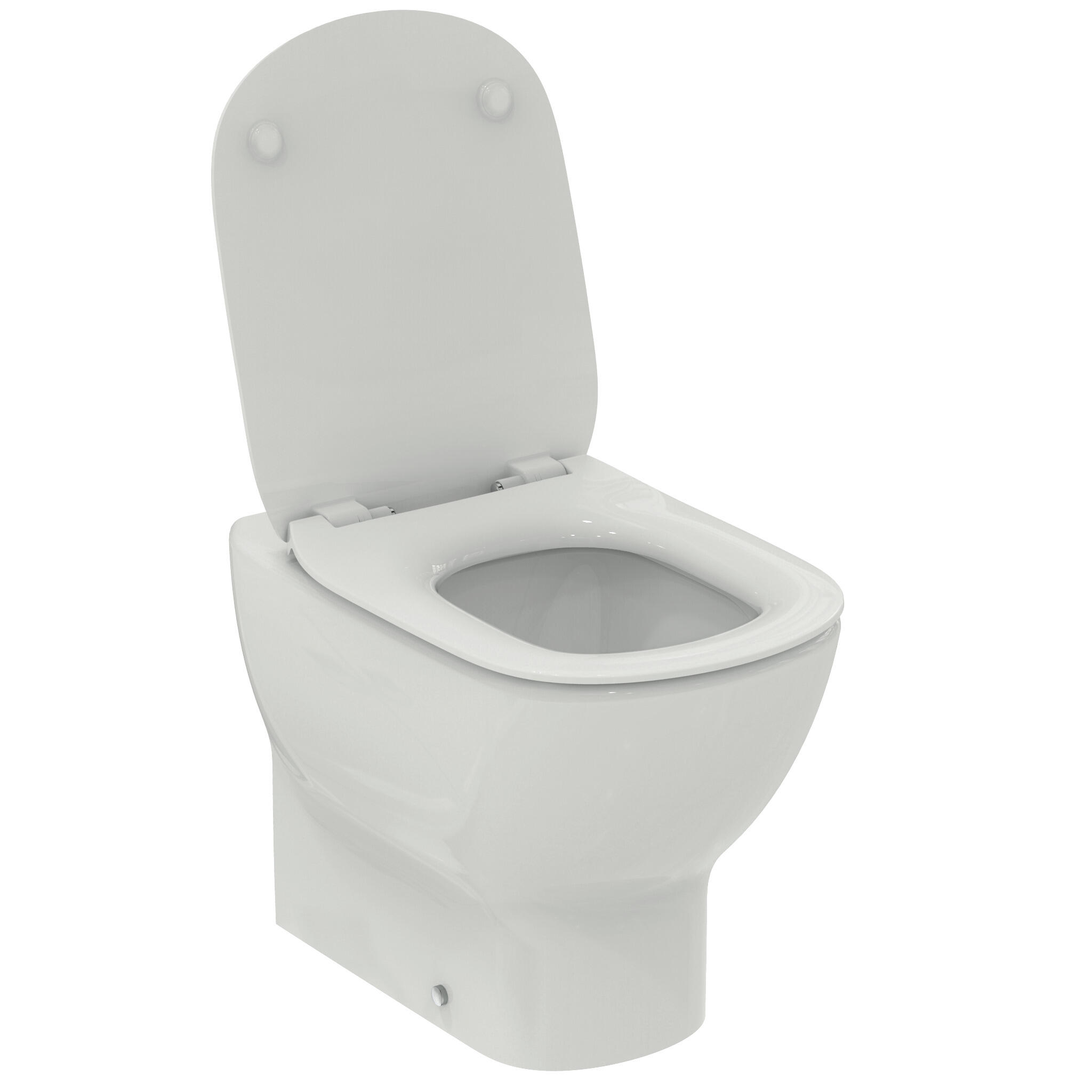 Taza WC tanque alto  IDEAL STANDARD Idealmood  con tapa amortiguada blanco - 3