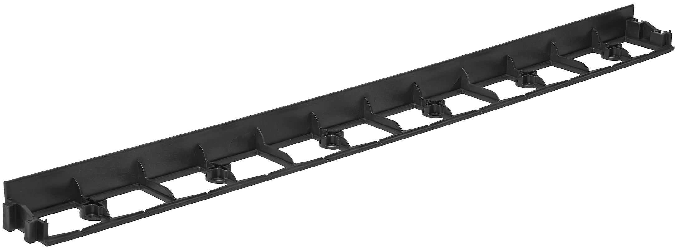 Obrzeże trawnikowe z kotwami Nortene 100x8x4,5 cm 8szt. czarne