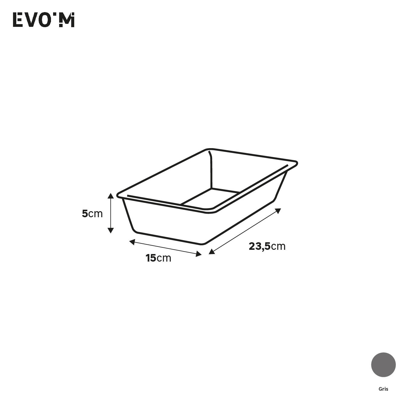 Organiseur SPACEO Evo'M en feutrine taille S - 3