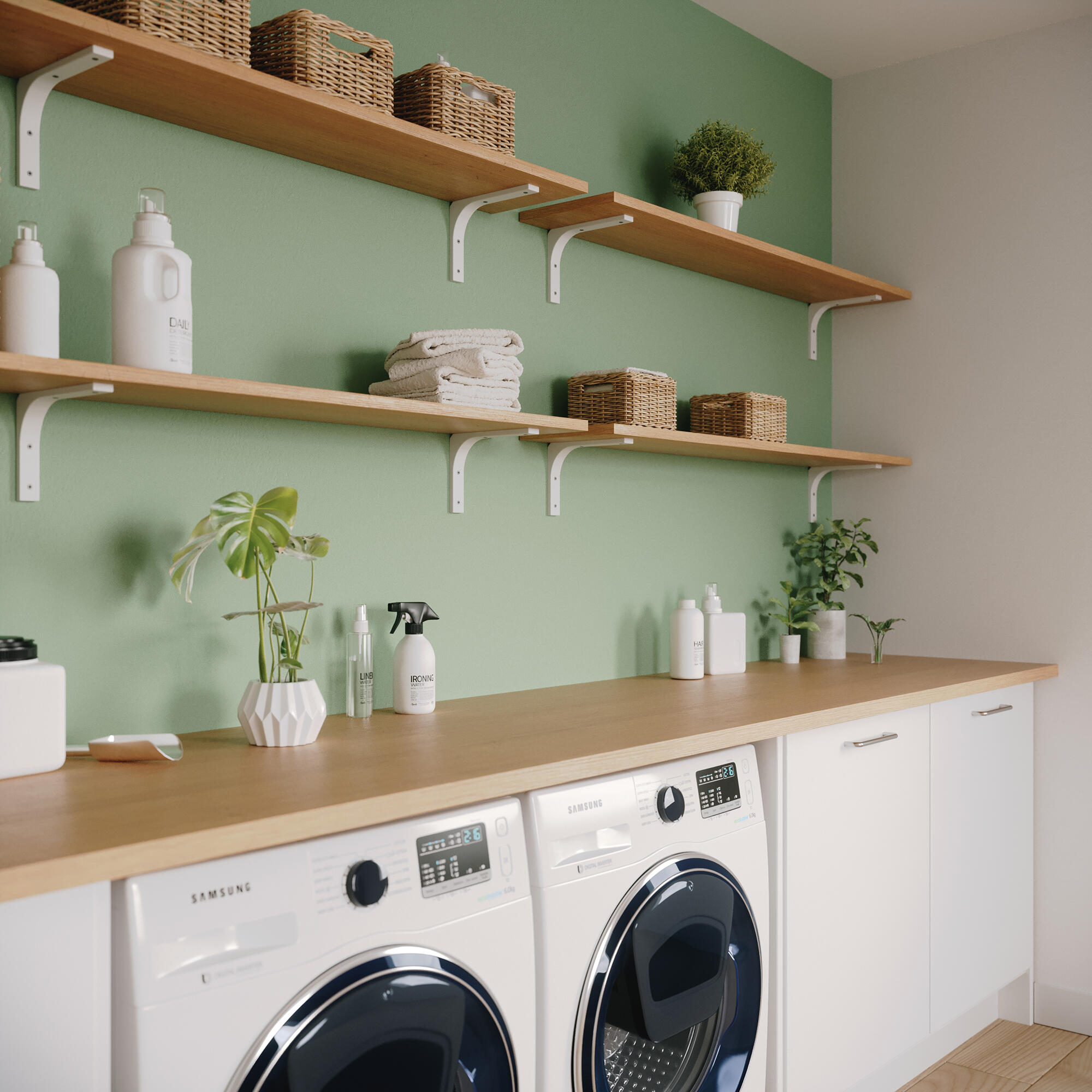 Suporte para prateleira aço branco 15x20 cm 20 kg Modern - 2