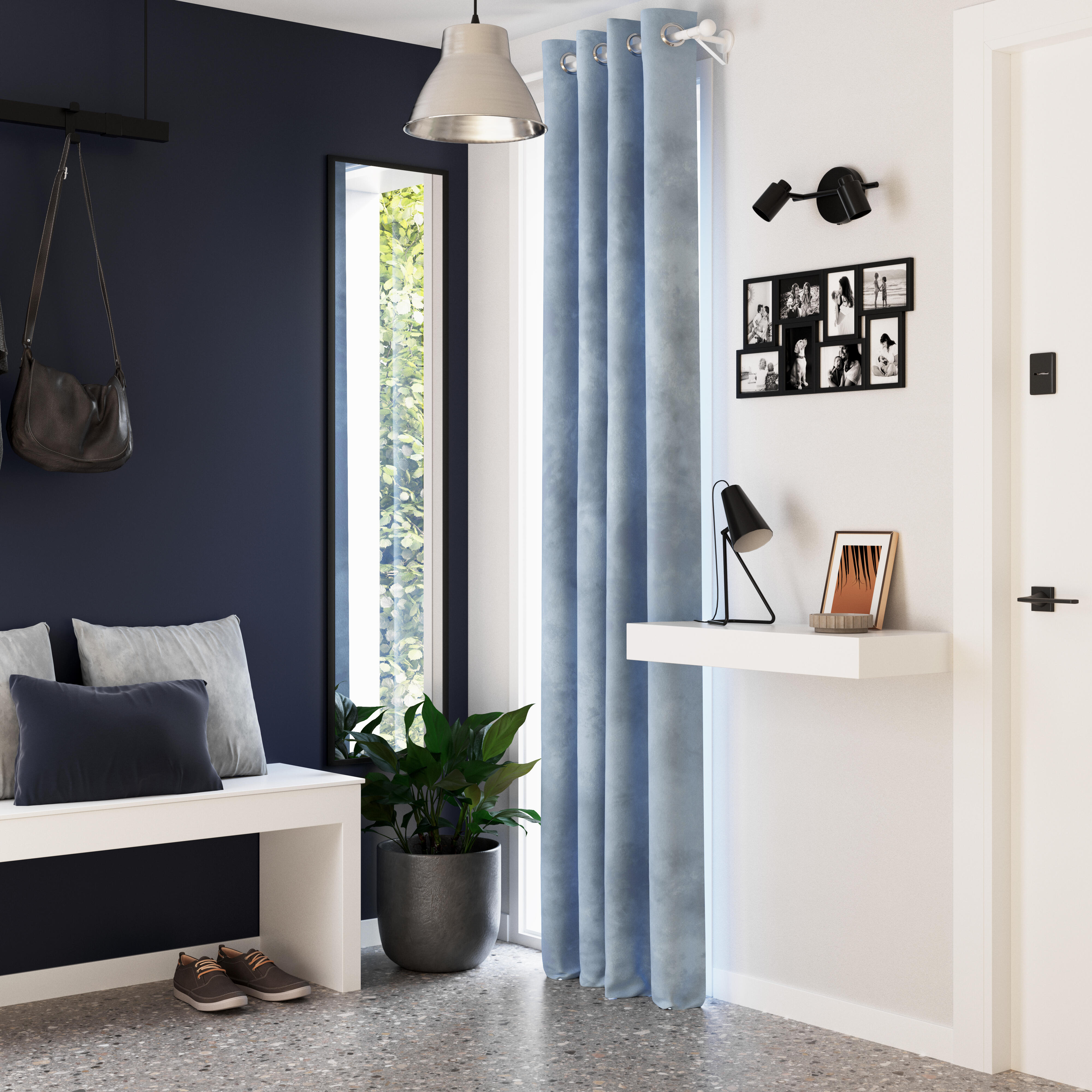 Multifotos Daby negro de 59x59 cm INSPIRE - 6