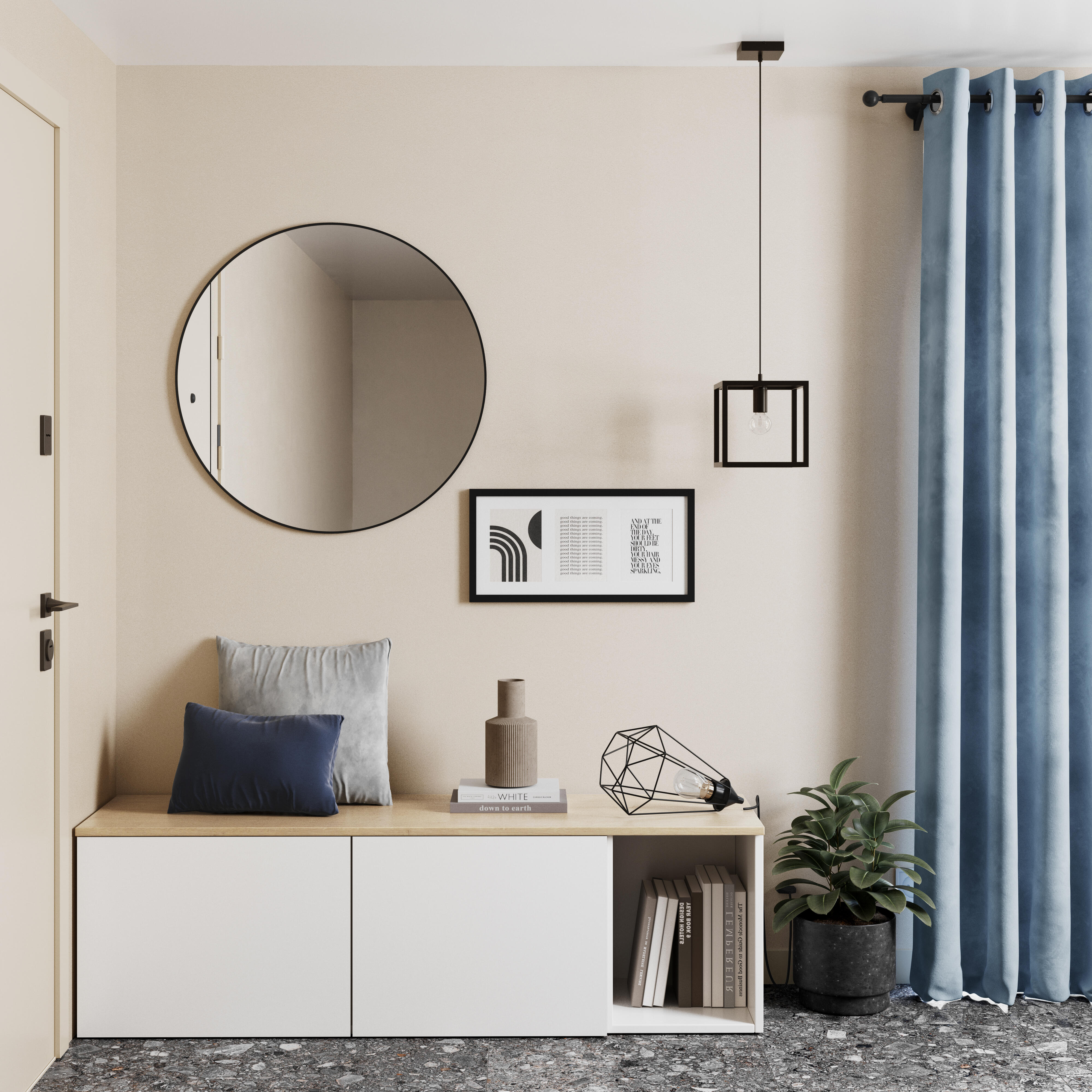 Candeeiro de mesa INSPIRE BYRON PRETO - 2