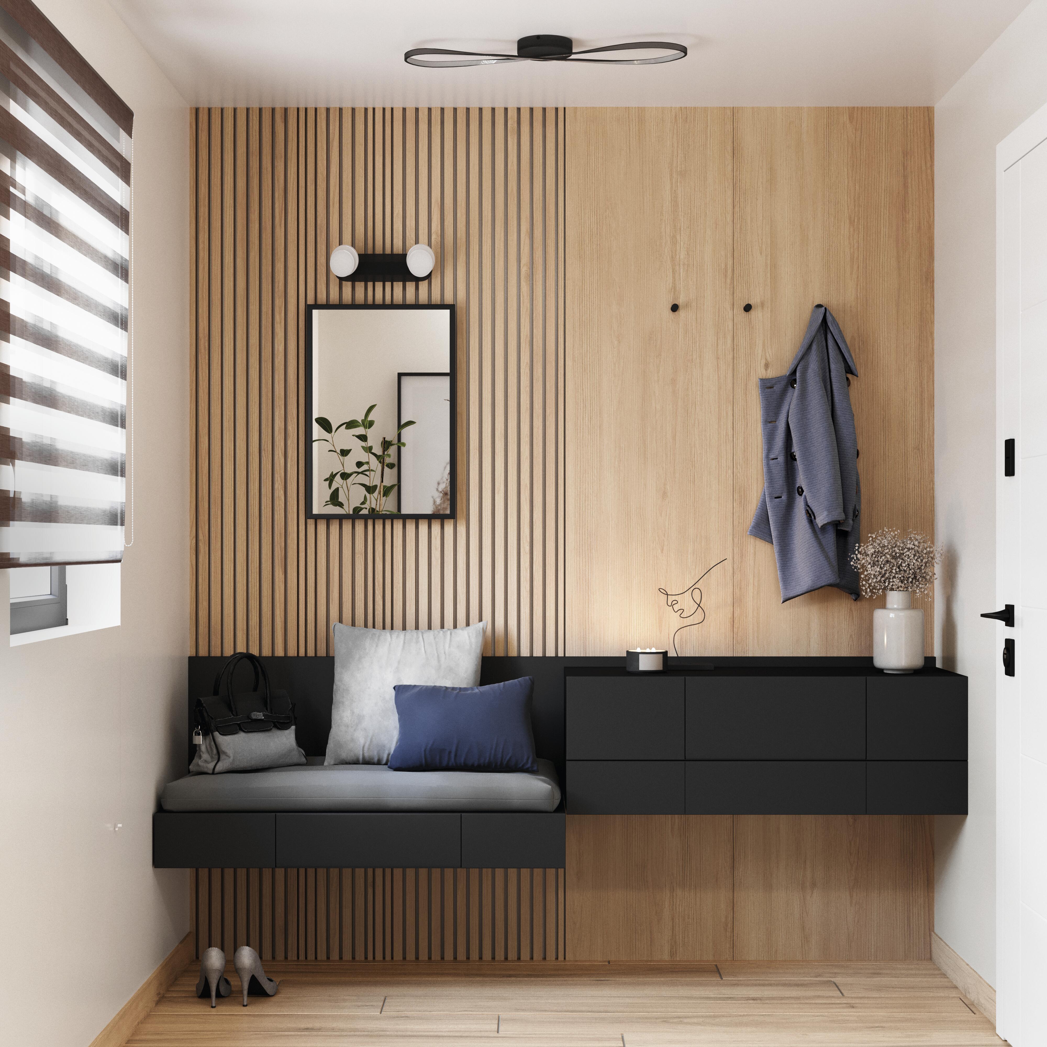 Foco decorativo com lâmpada Inspire LED 1320lm 2 luzes pintado preto - 3