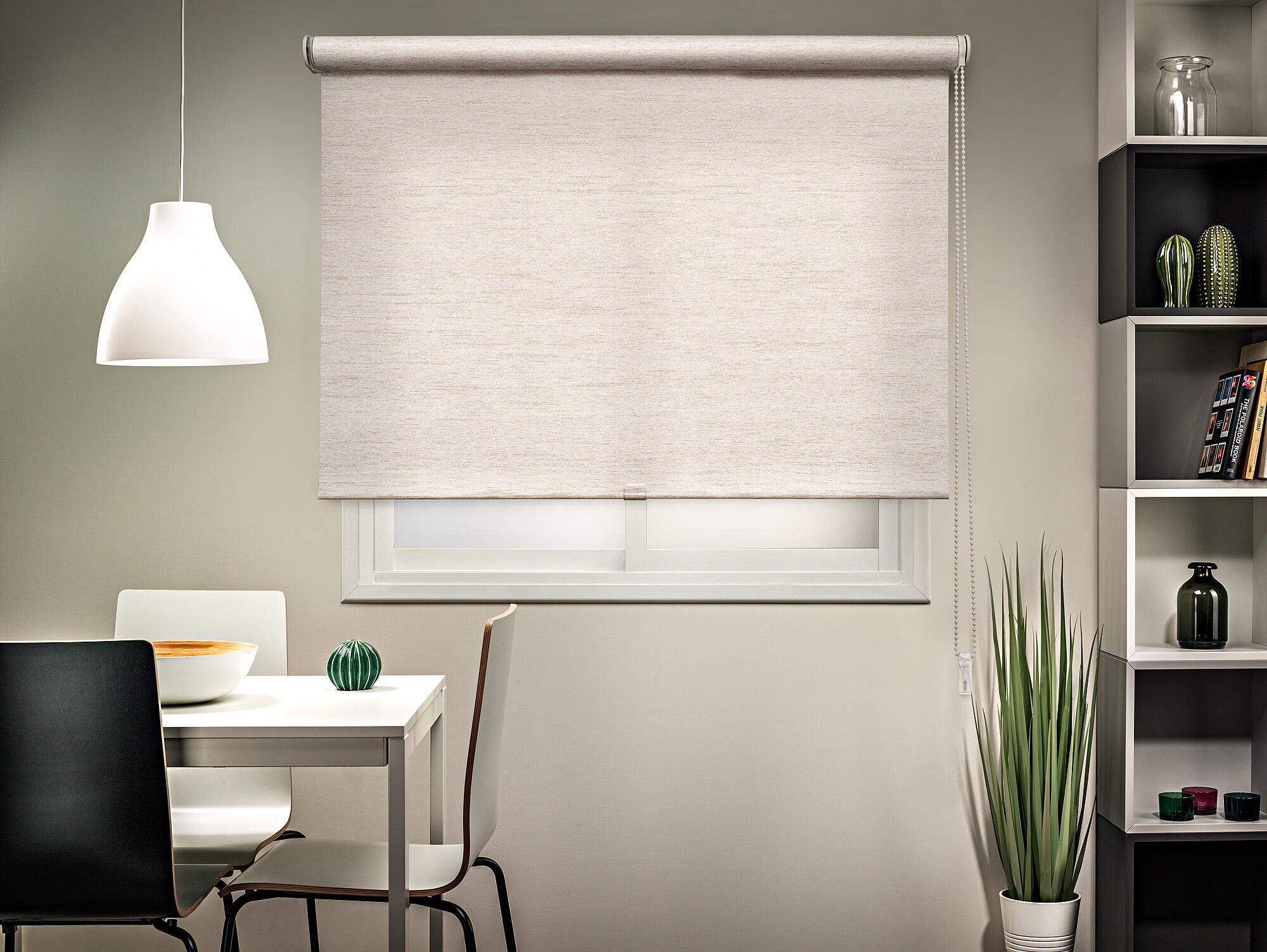 Enrollable Estor enrollable translúcido Enrollable Provenza beige de 135x250cm ...