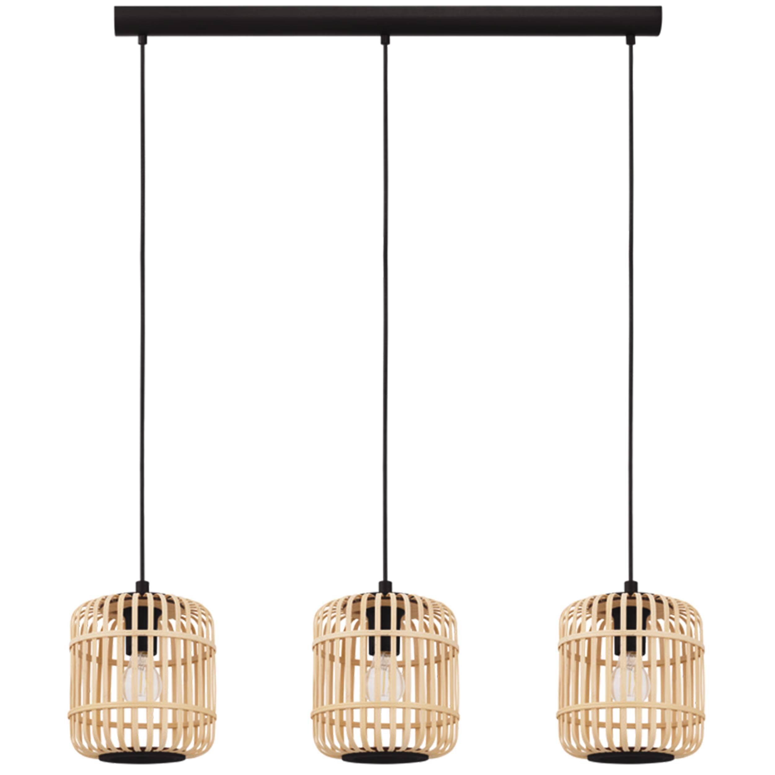 Suspension Bordesley, noir, l.91 cm, E27 - 6