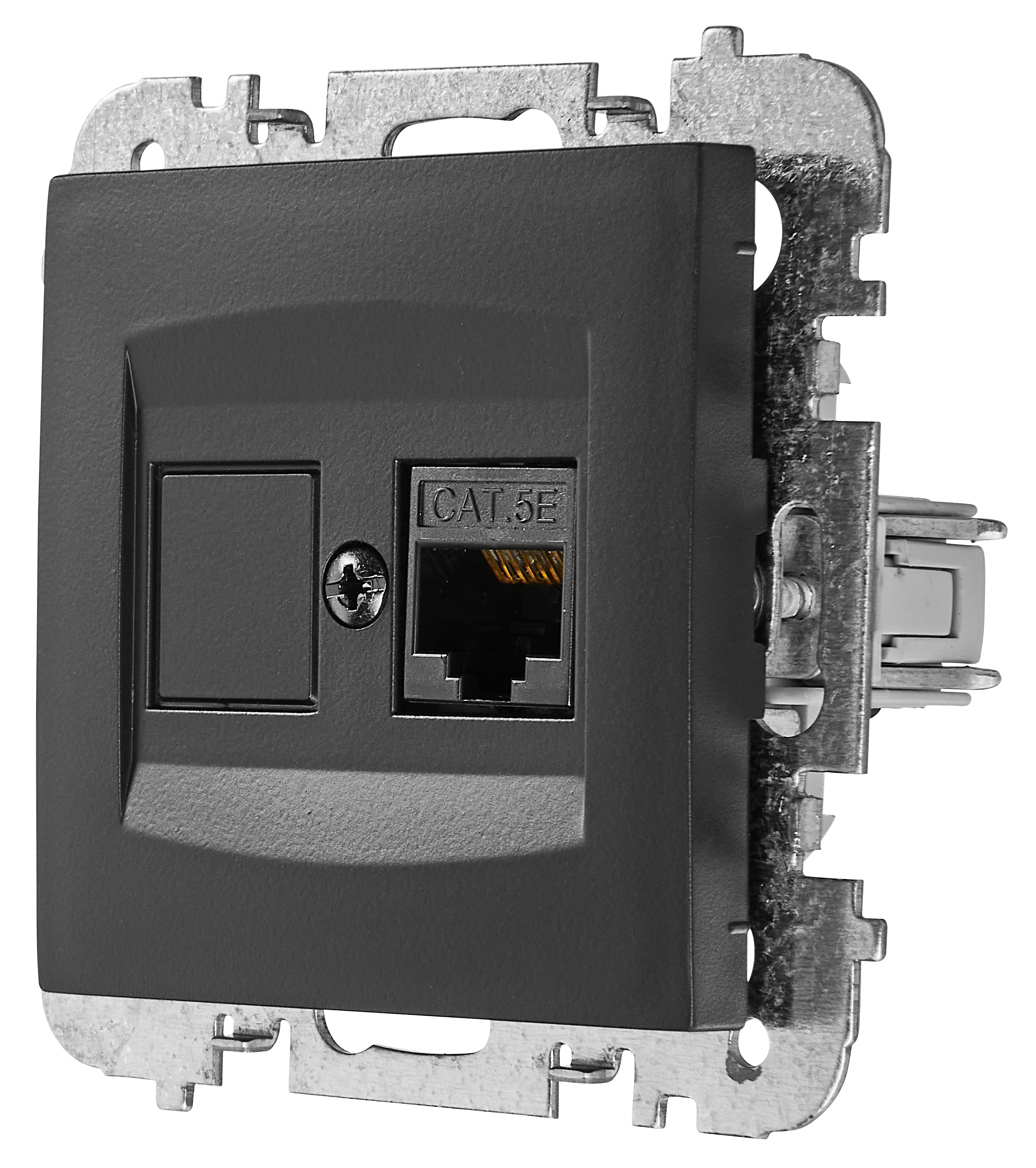 Gniazdo komputerowe Flavia Czarny ELEKTRO-PLAST - 3