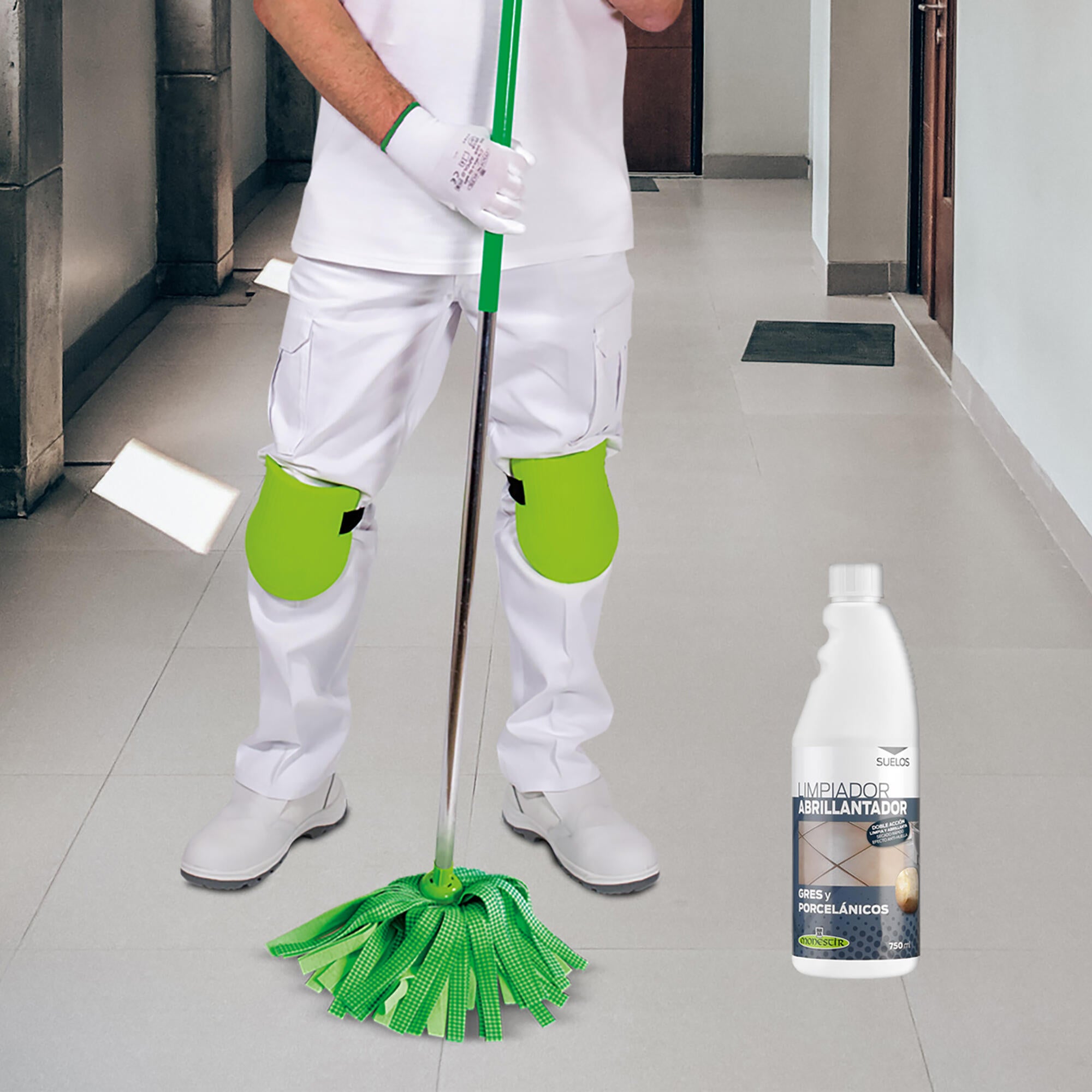 Limpiador abrillantador suelos de grés y porcelánicos MONESTIR 750ml - 2